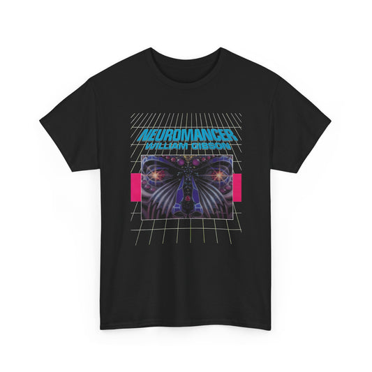 1984 book by william gibson neuromancer alternate book cover tshirt