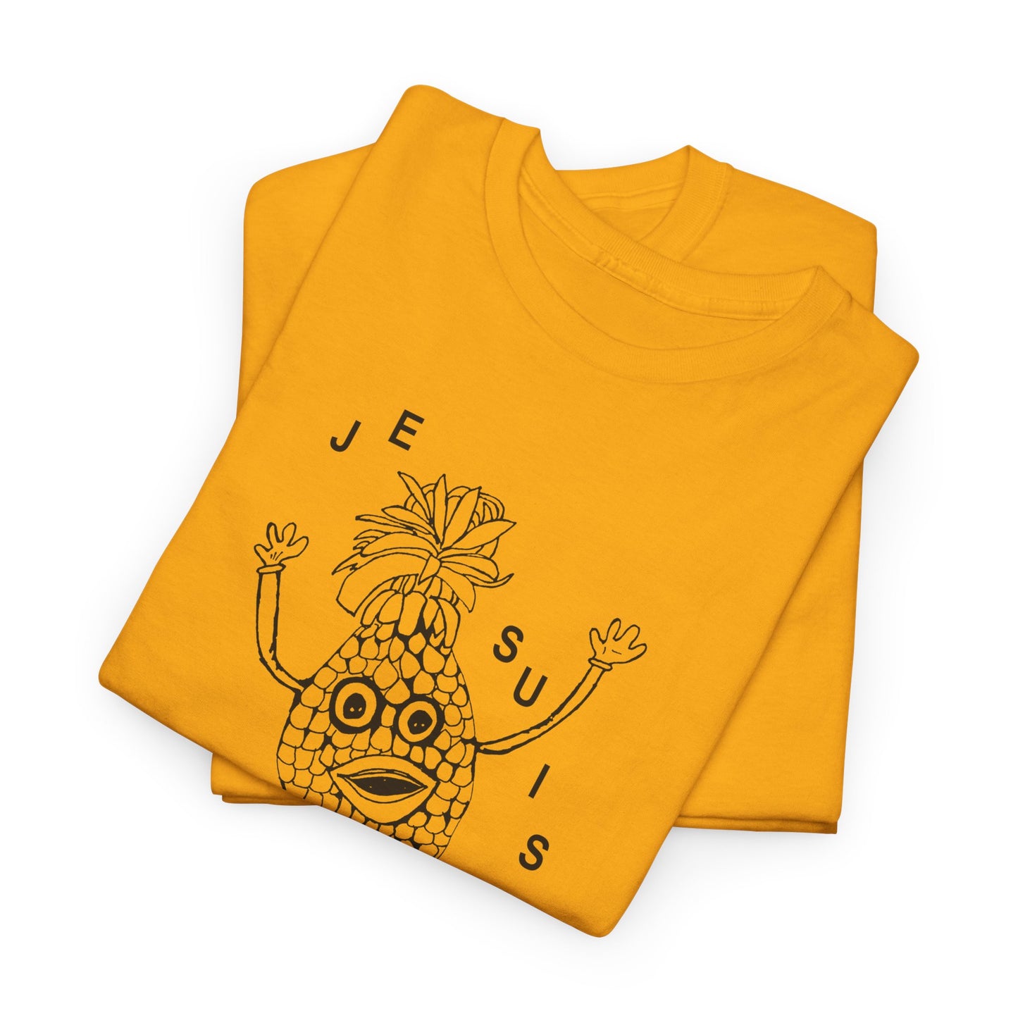 original sketch je suis un ananas téléfrançais! (i am a pineapple) tshirt