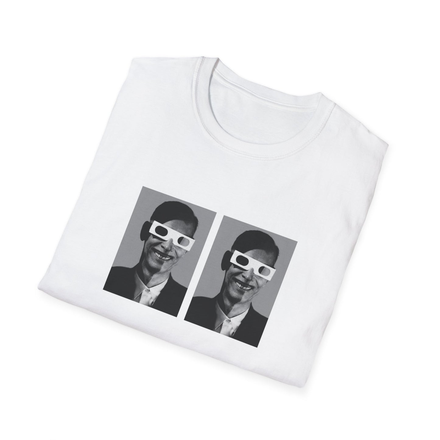 john waters in 3d glasses tshirt