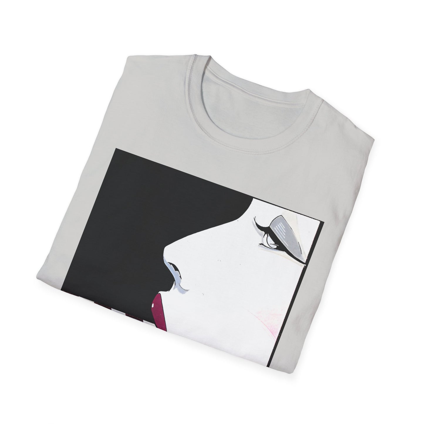 patrick nagel candy cane tshirt