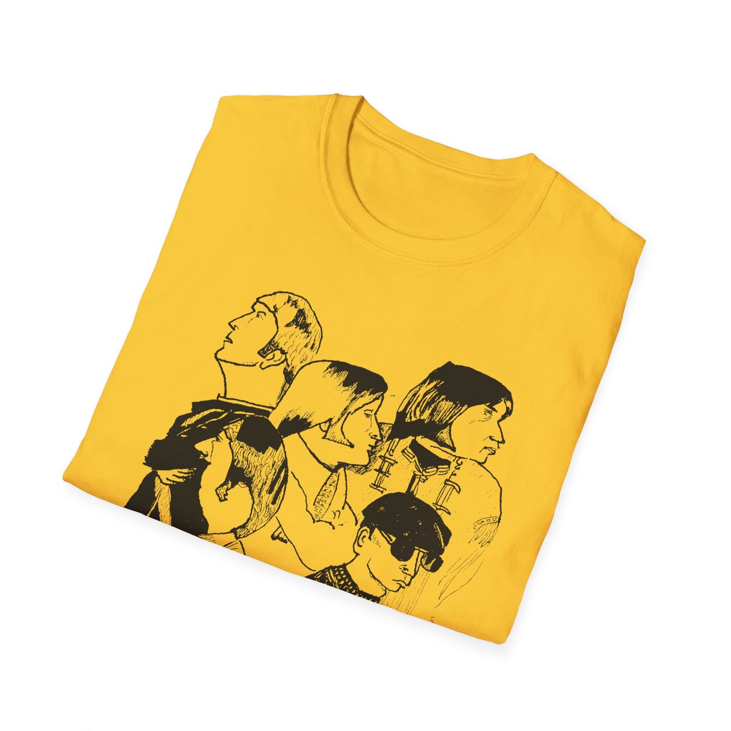 buffalo springfield original fan art drawing tshirt