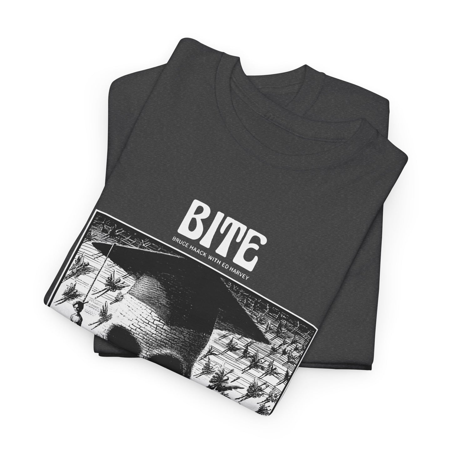 1981 bruce haack with ed harvey experimental electronic album bite tshirt