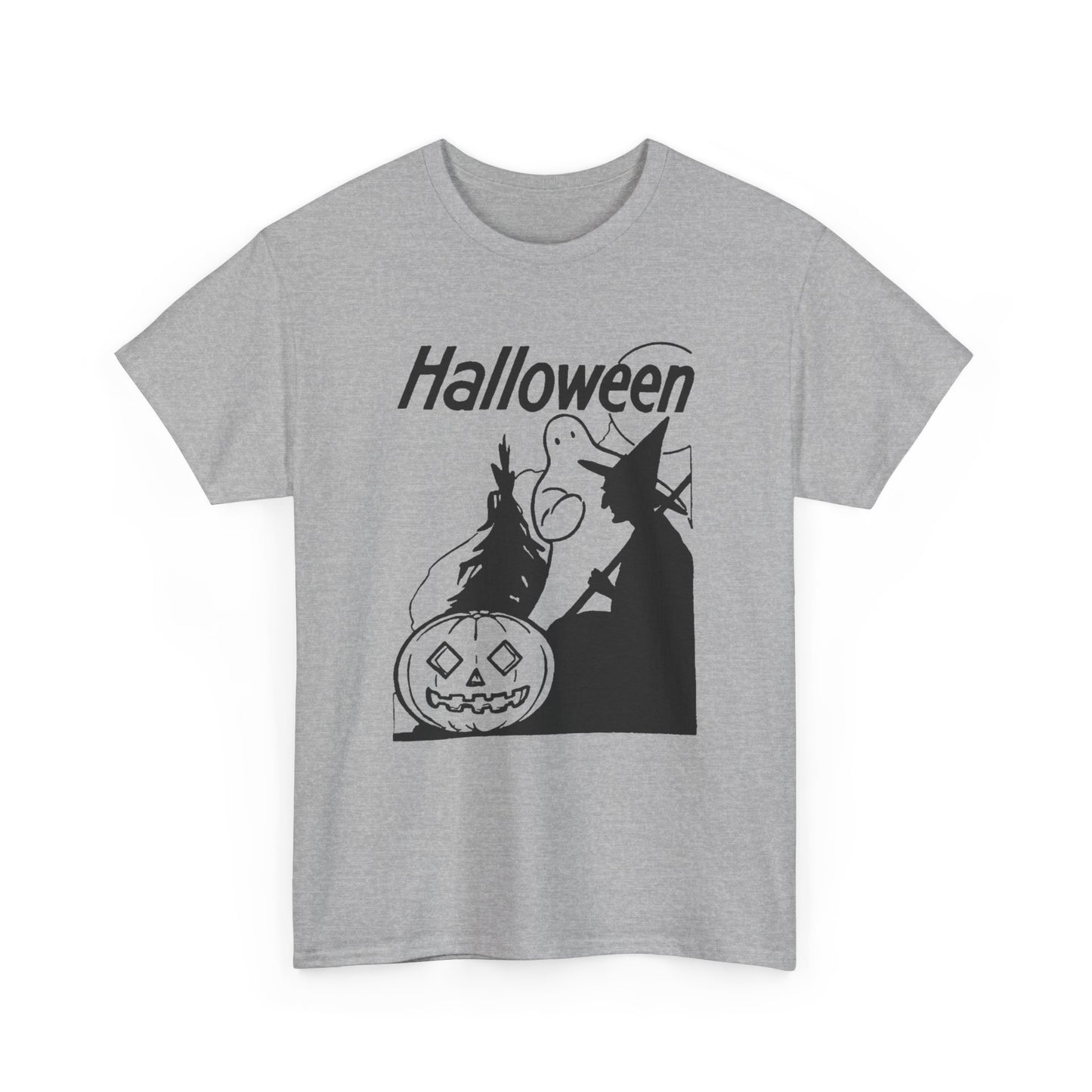 antique halloween graphic reproduction tshirt