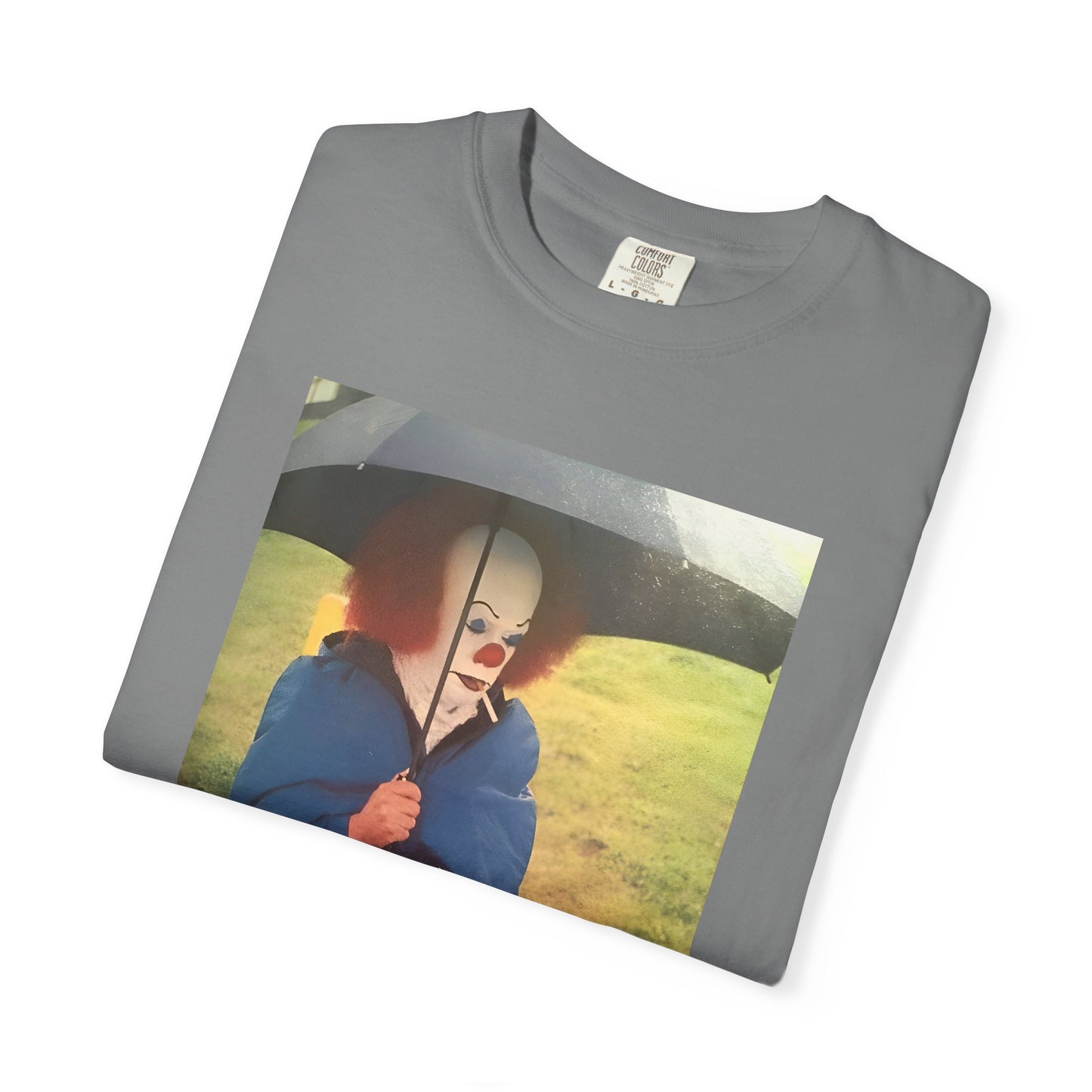 tim curry on it set smoking cigarette tshirt on comfort colors