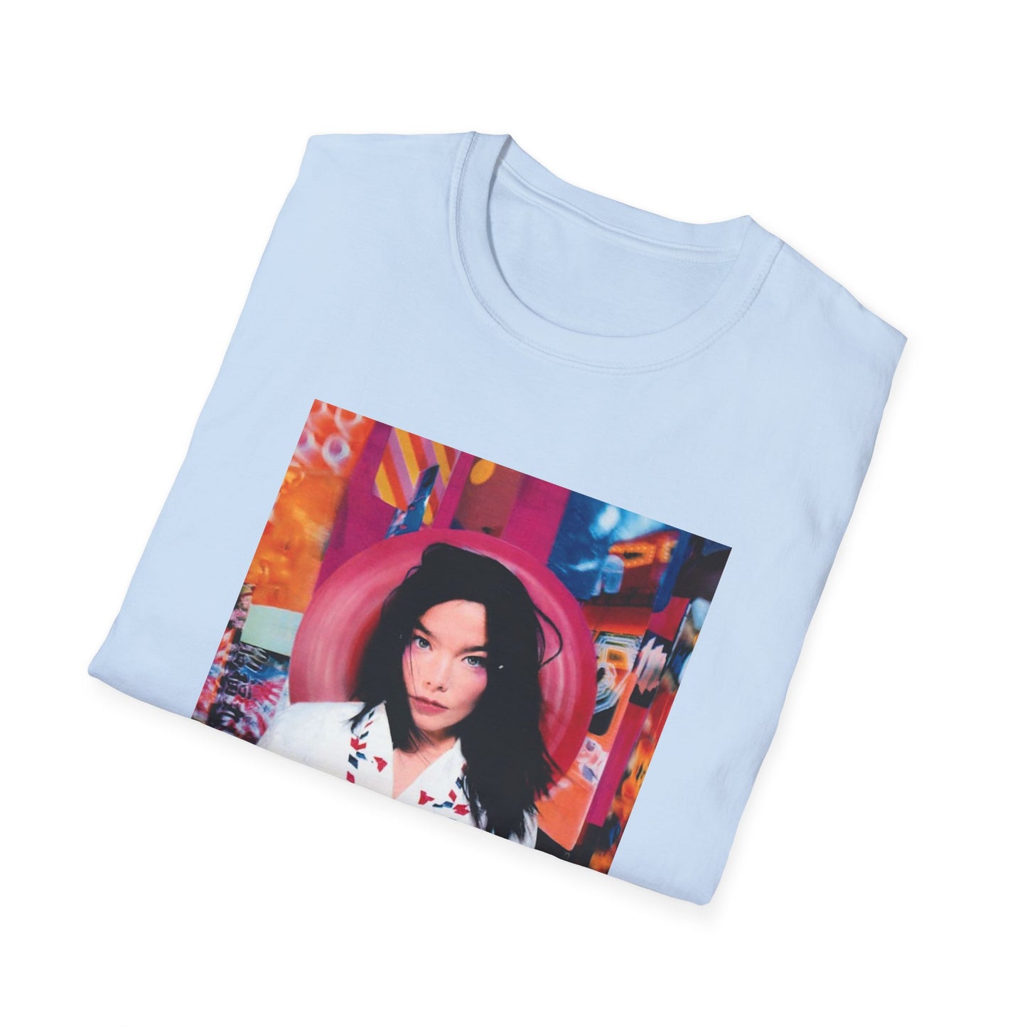 bjork 1995 post album tshirt