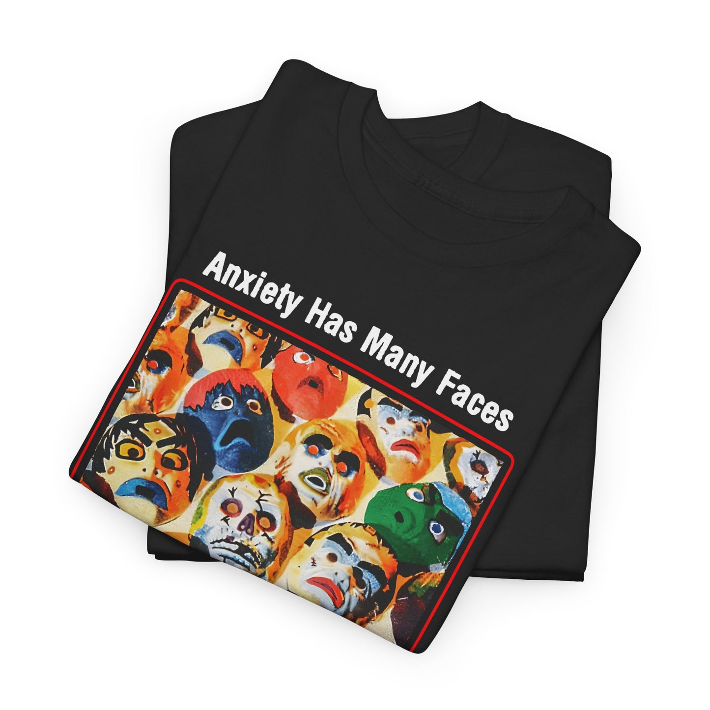 vintage xanax anxiety has many faces but there is only one tshirt