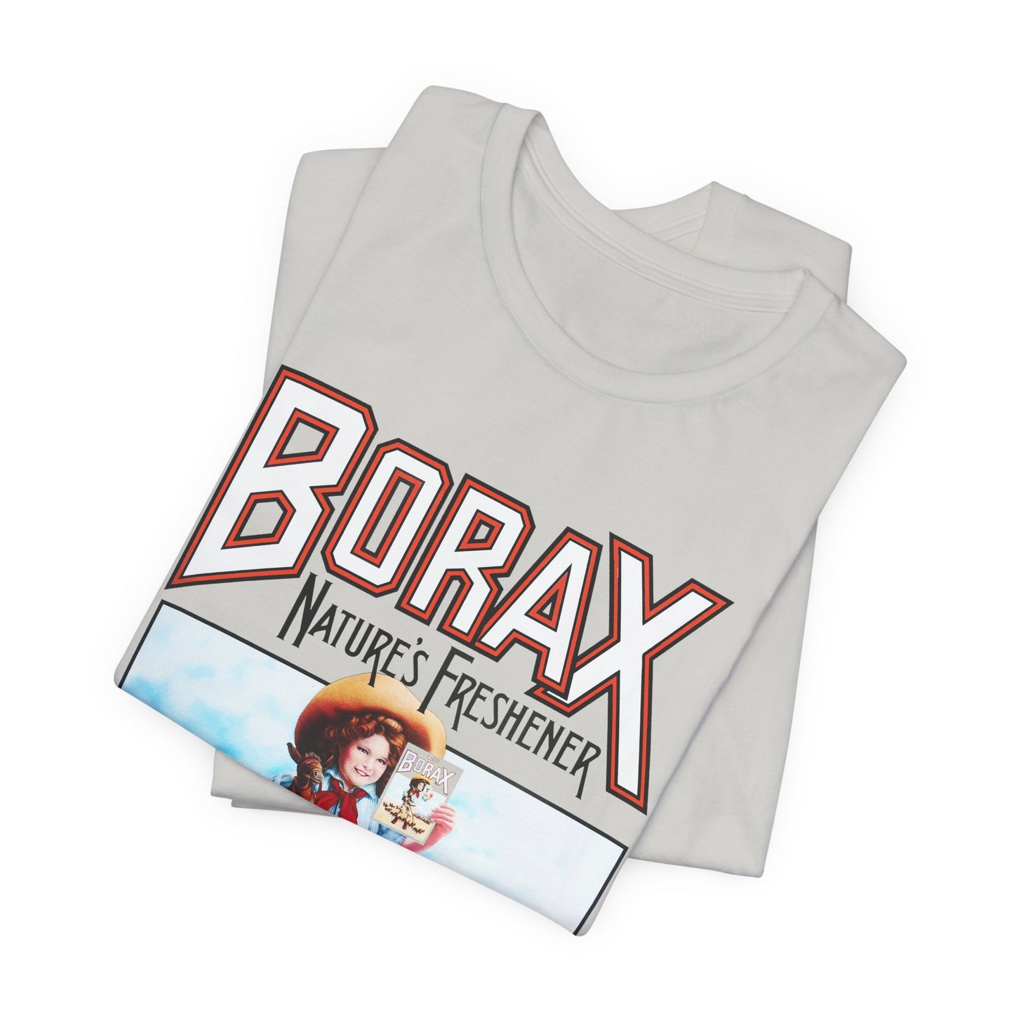 borax nature''s freshener 20 mule team detergent classic logo tshirt