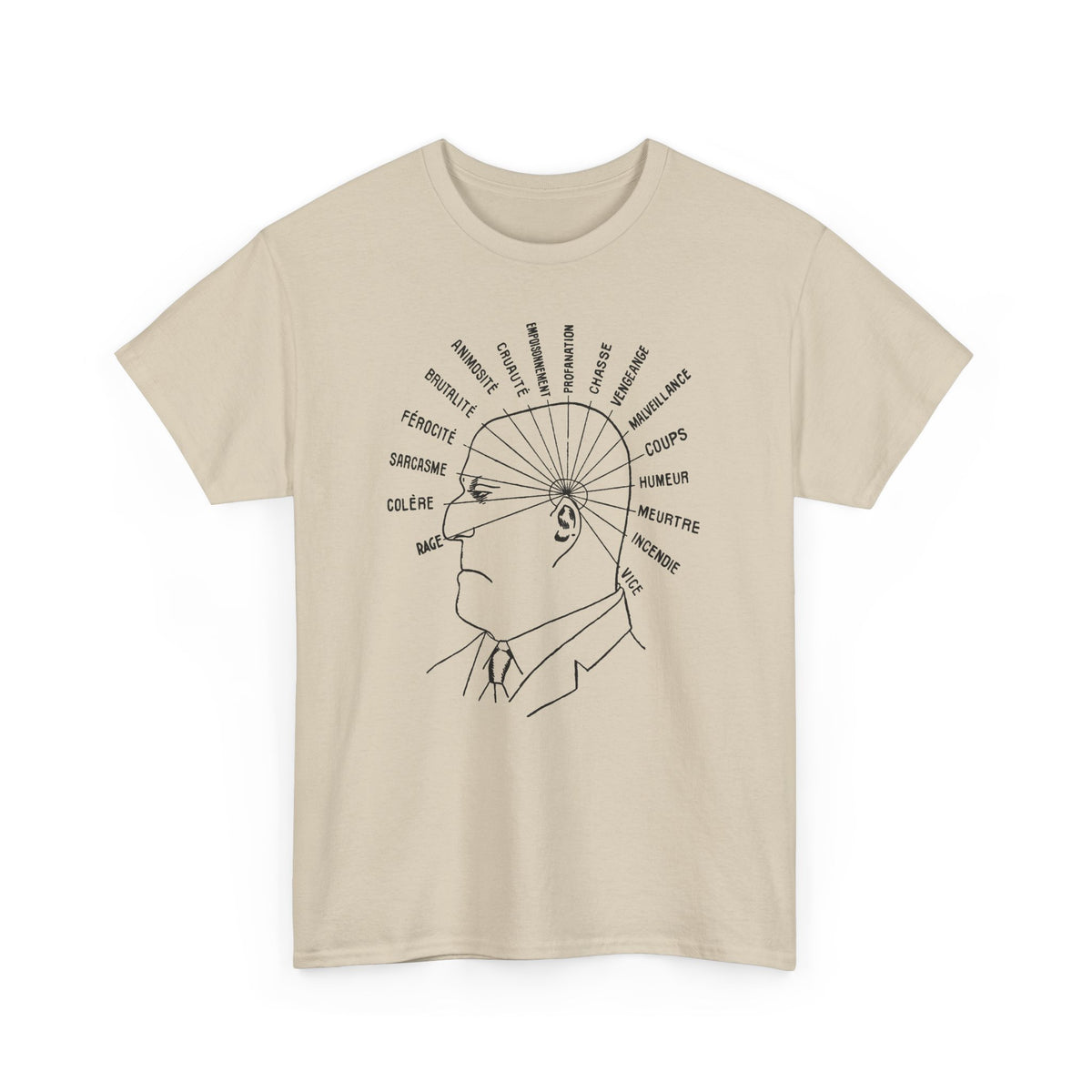 1902 vaught's practical character reader illustration the dangerous traits tshirt