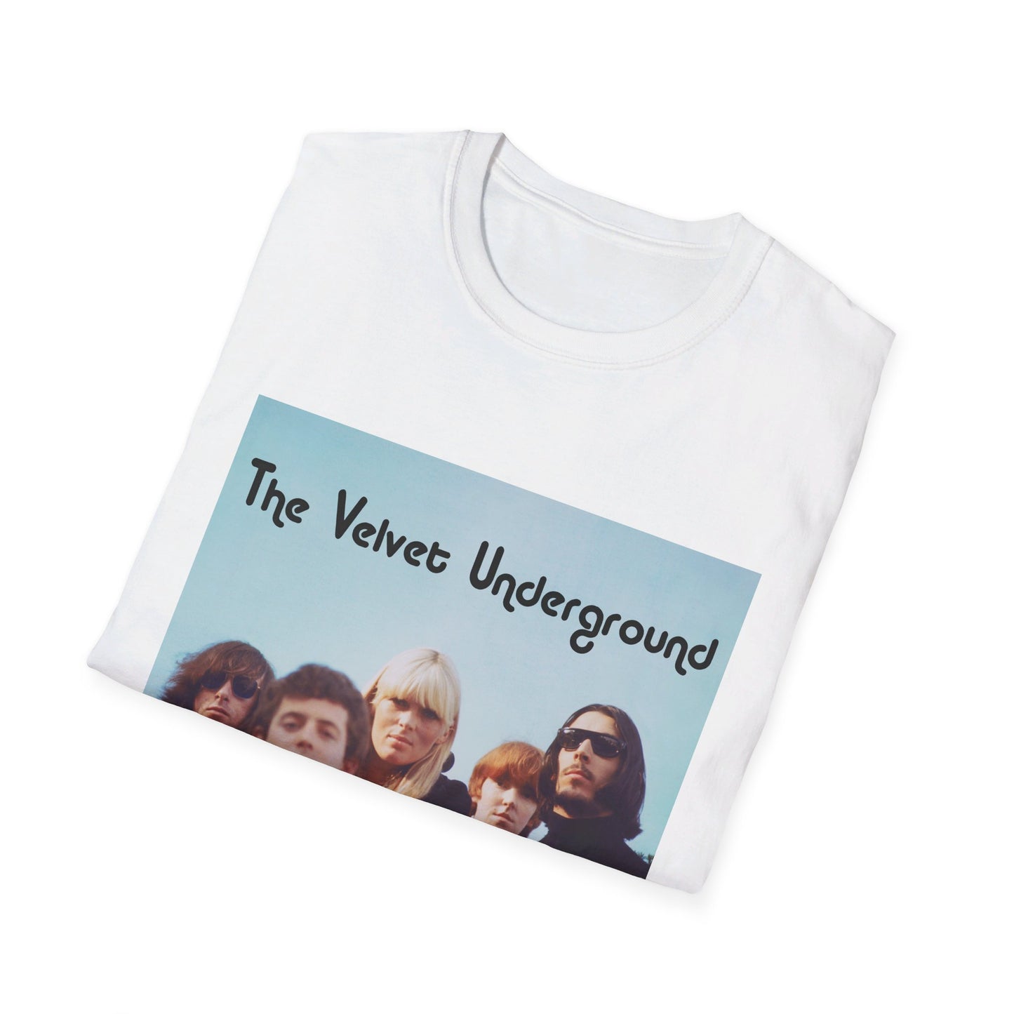 the velvet underground band photo in colour tshirt