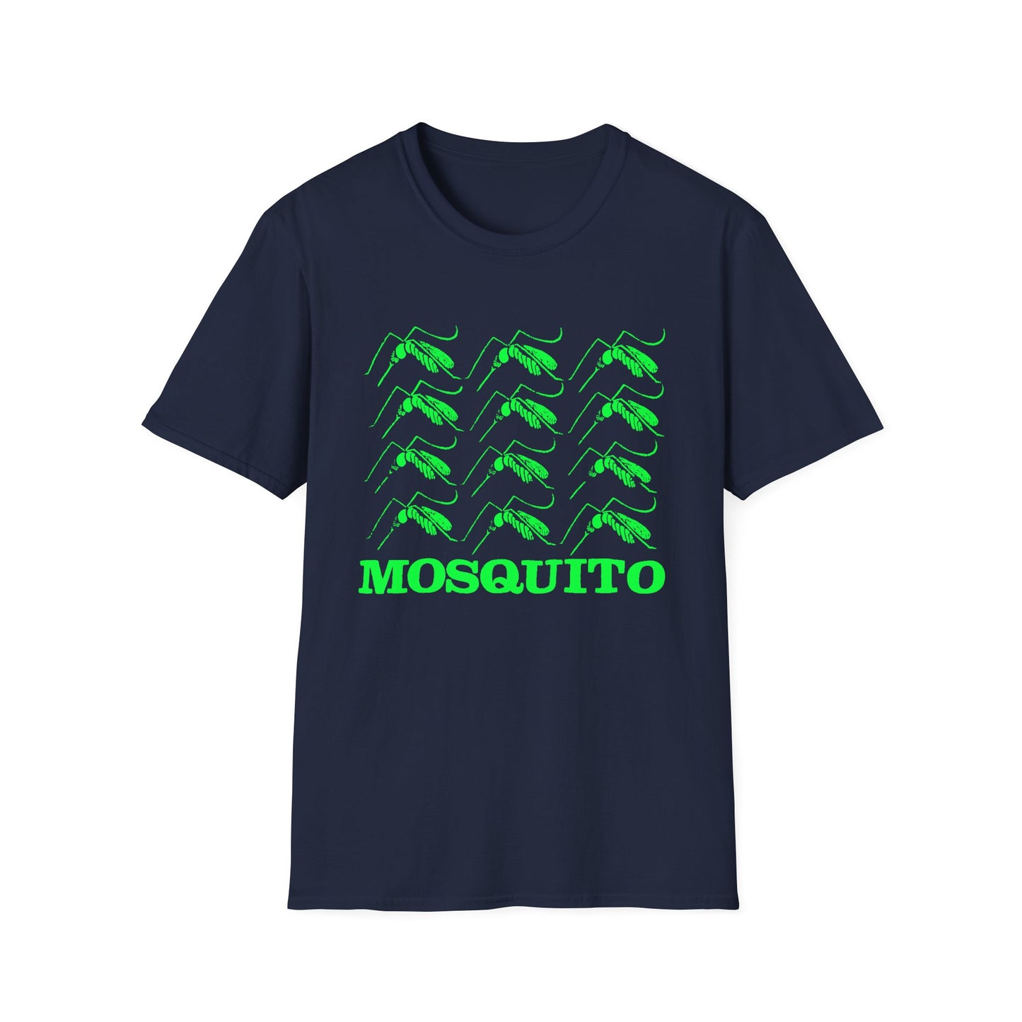 mosquito reproduction green design tshirt