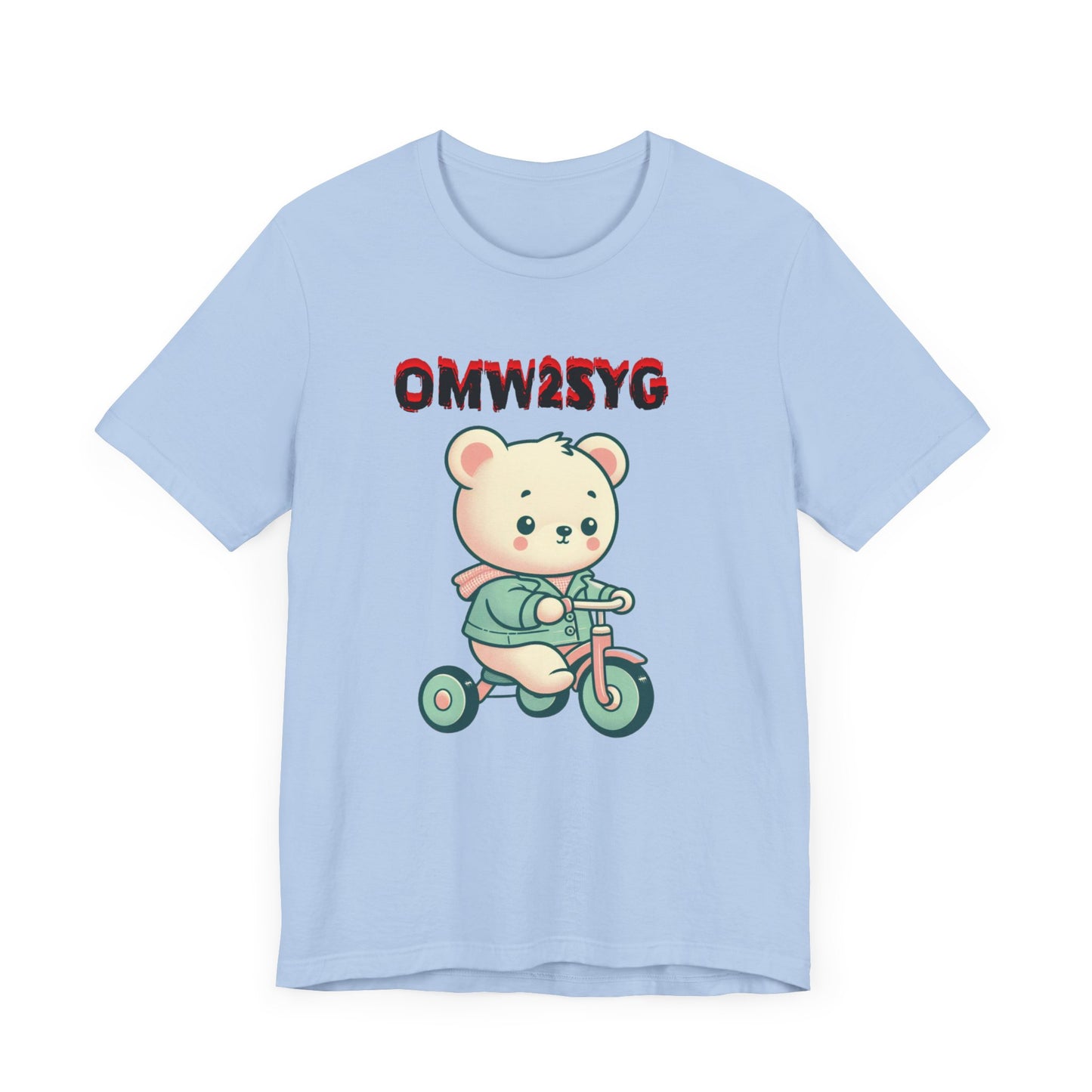 omw2syg on my way to steal your girl teddy bear tshirt