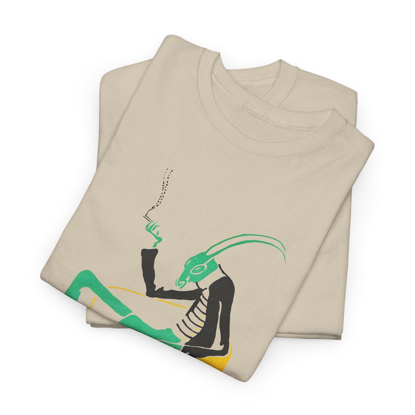 1911 cricket in an armchair painting by ludwig heinrich jungnickel reproduction tshirt