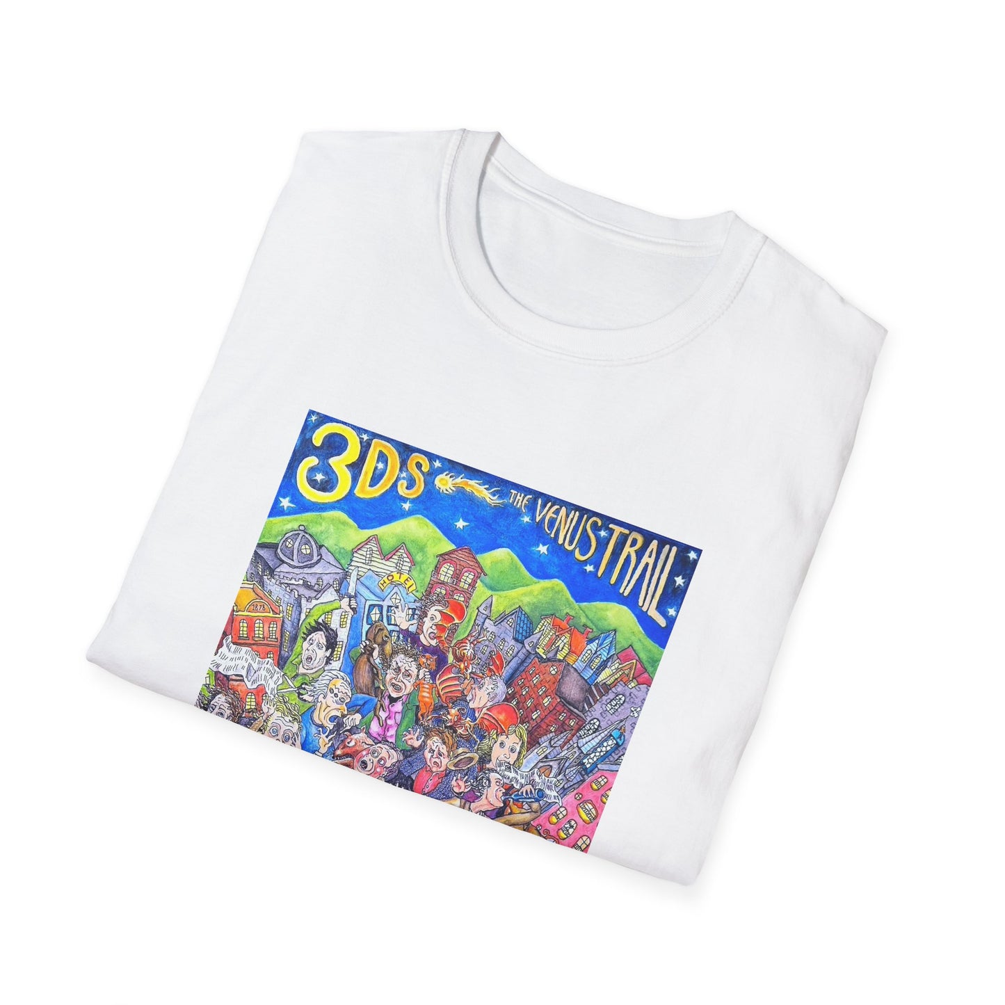 the 3d's 1993 the venus trail album tshirt