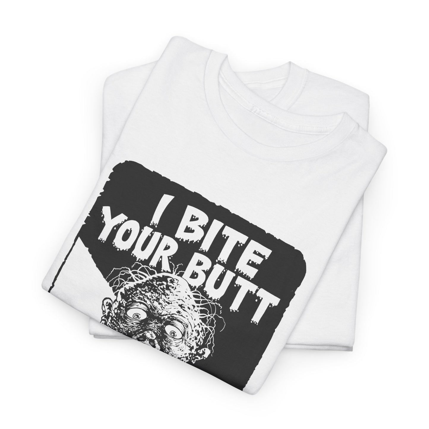 1990 vol 2 issue of gore shriek i bite your butt i gulp your guts comic tshirt