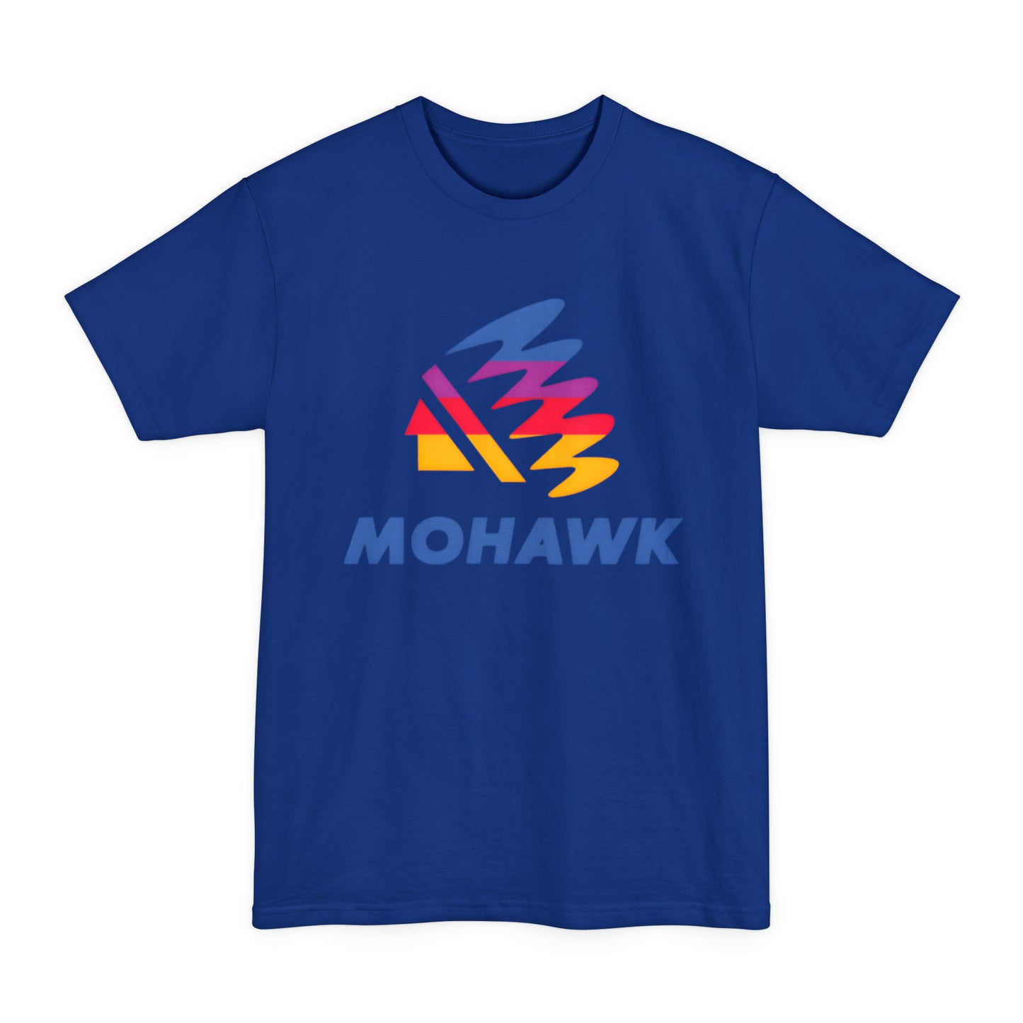 oversized mohawk defunct gas station logo unisex tall beefy tshirt