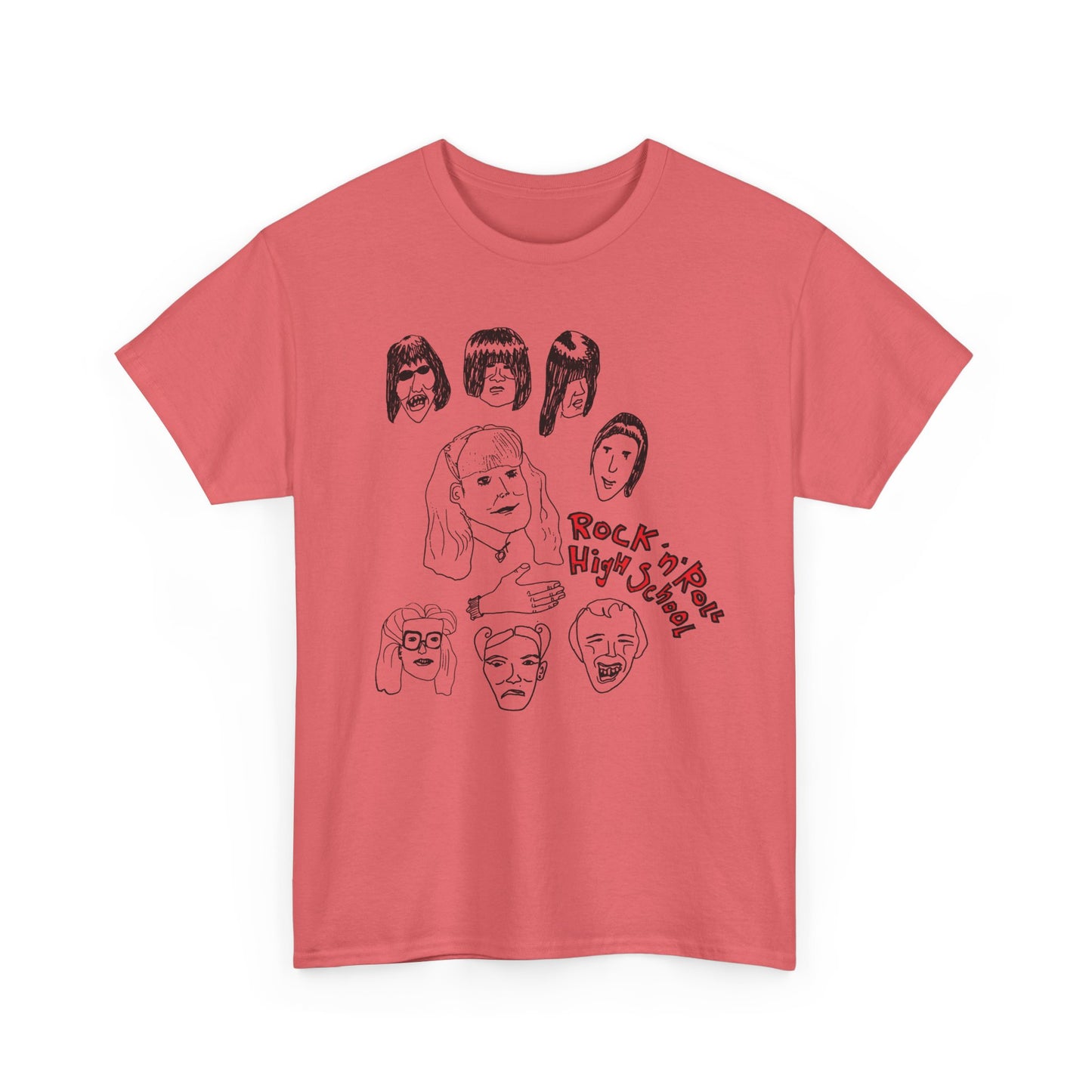 rock n roll high school bizarre original drawing tshirt