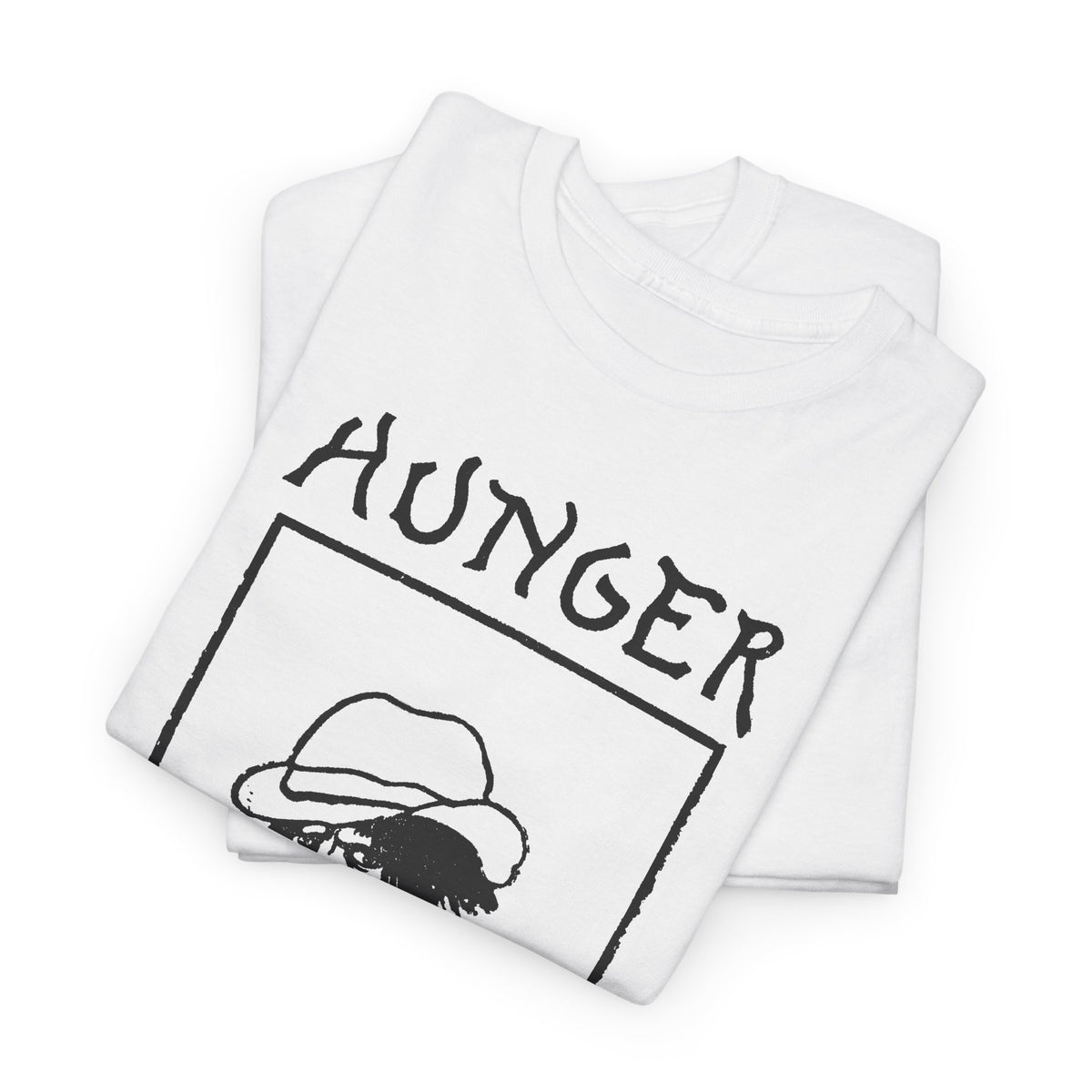 1890 hunger by knut hamsun book cover tshirt