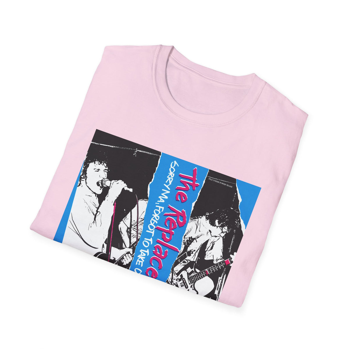 1981 replacements sorry ma, forgot to take out the trash album tshirt