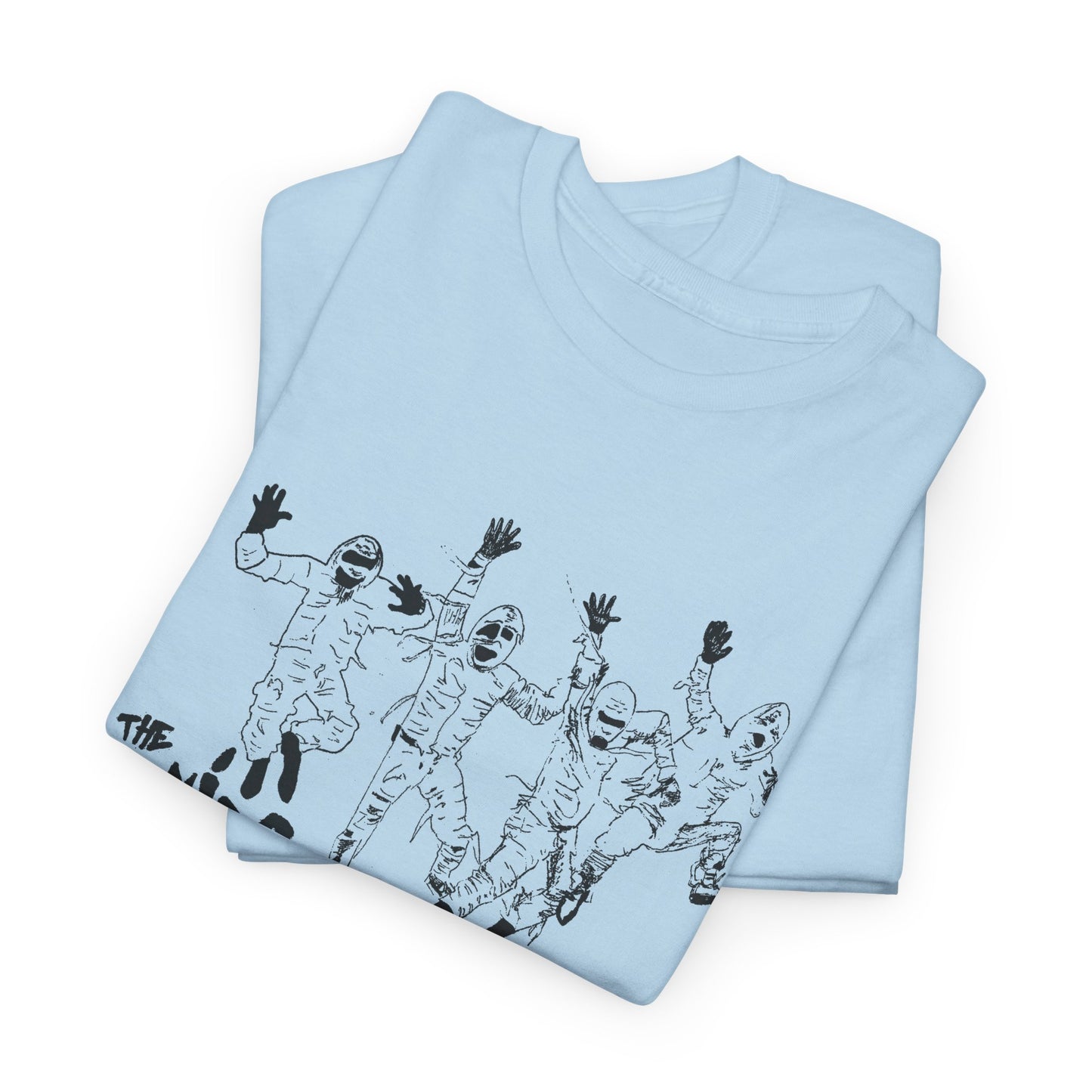 original drawing budget rockers the mummies fan art tshirt