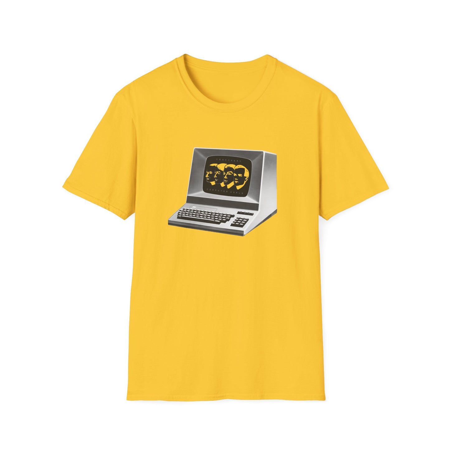 kraftwerk 1981 computer world album custom colour tshirt