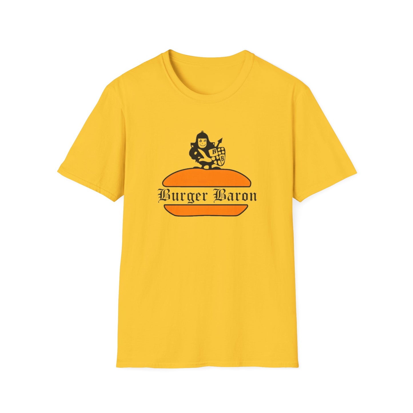 burger baron alternate logo tshirt