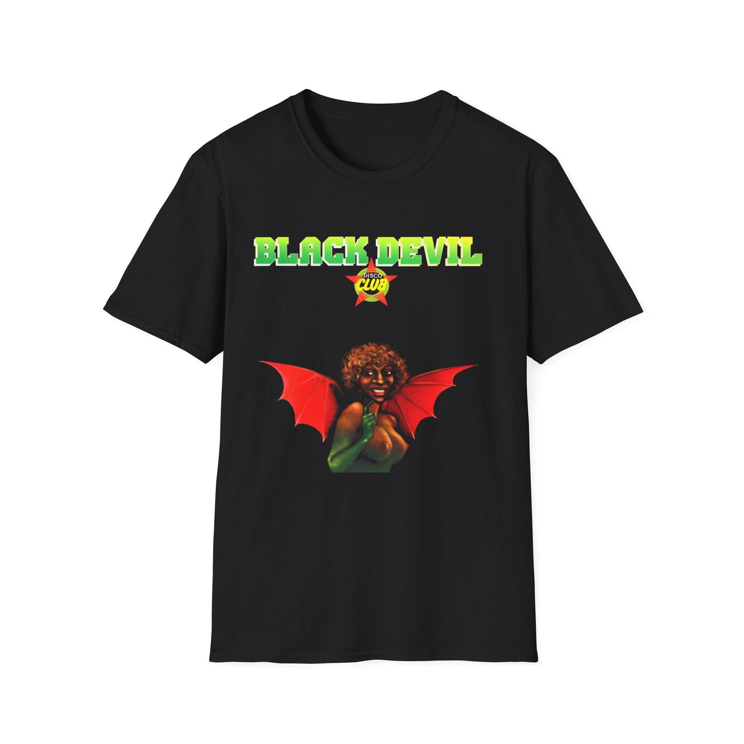 1978 black devil disco club cult classic ep album cover tshirt