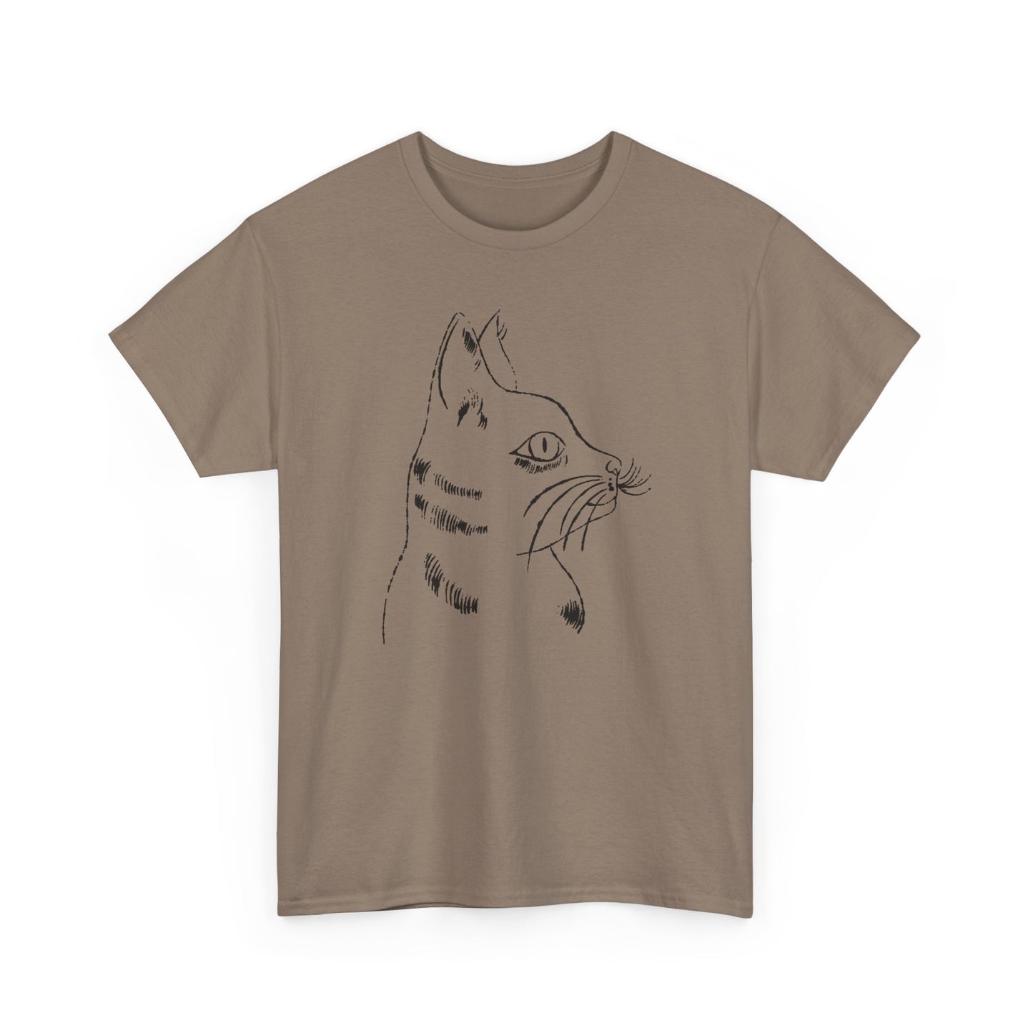 1954 a cat named sam 2 illustration by julia warhola andy warhol's mother custom edit tshirt