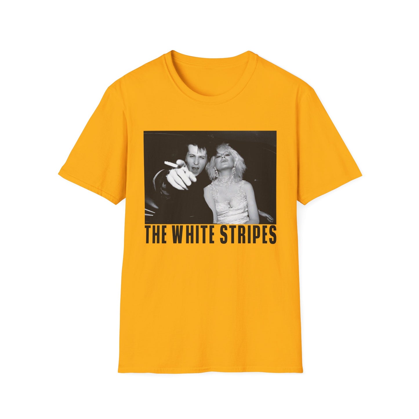 white stripes t-shirt