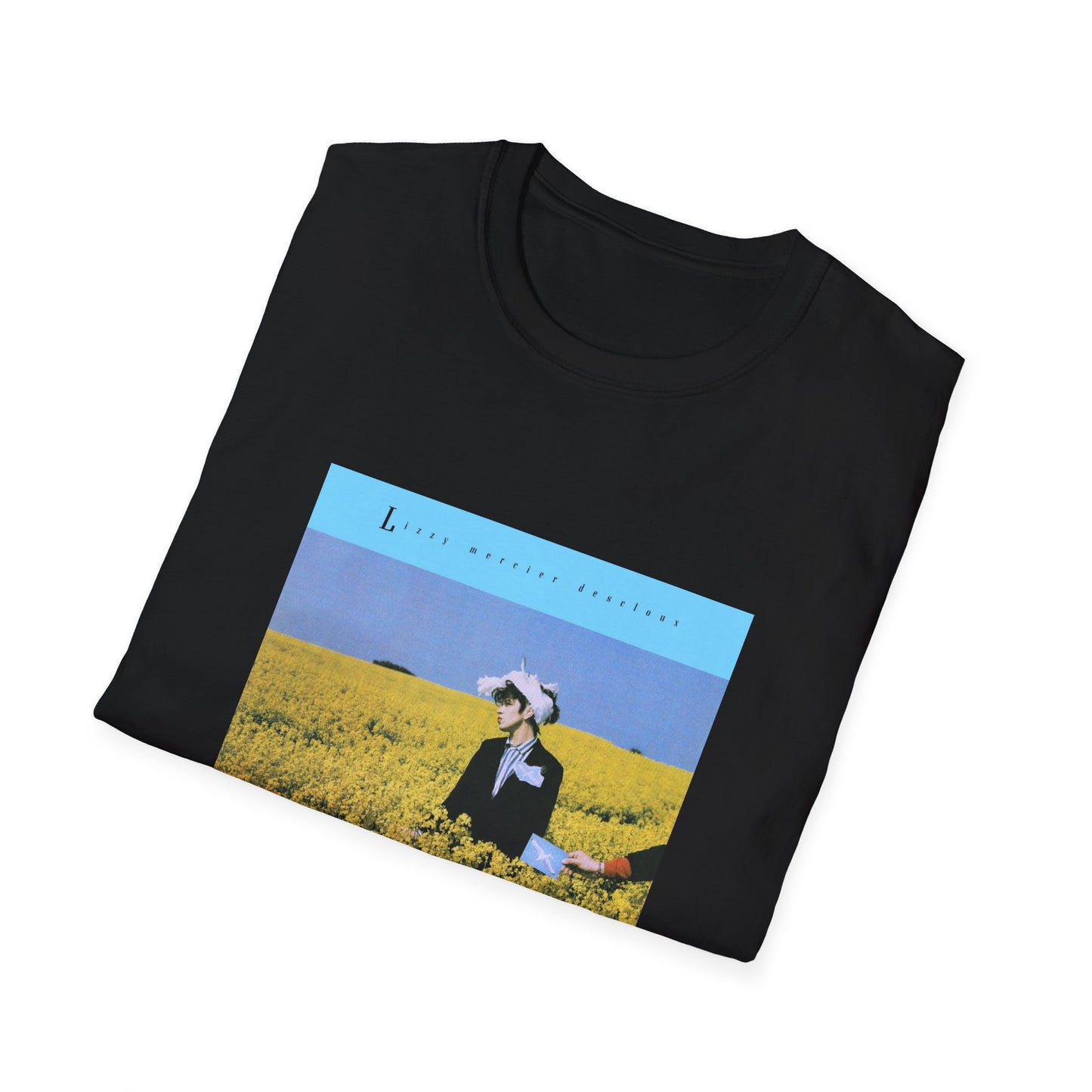 lizzy mercier descloux 1988 suspense album cover tshirt