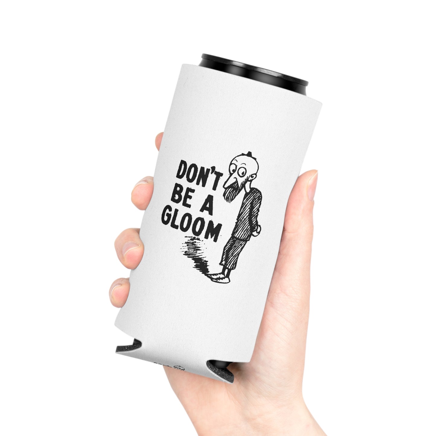 don't be a gloom vintage reproduction t.e powers gloom and joy can cooler