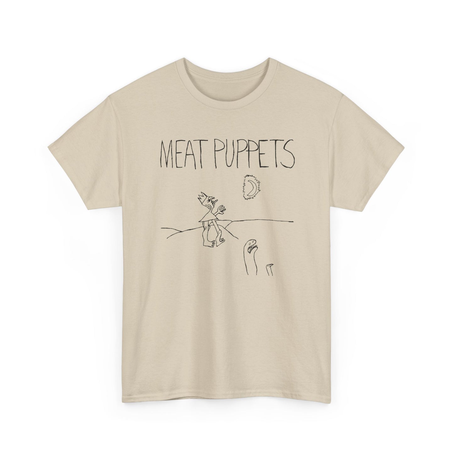 1985 meat puppets album in a car album cover tshirt