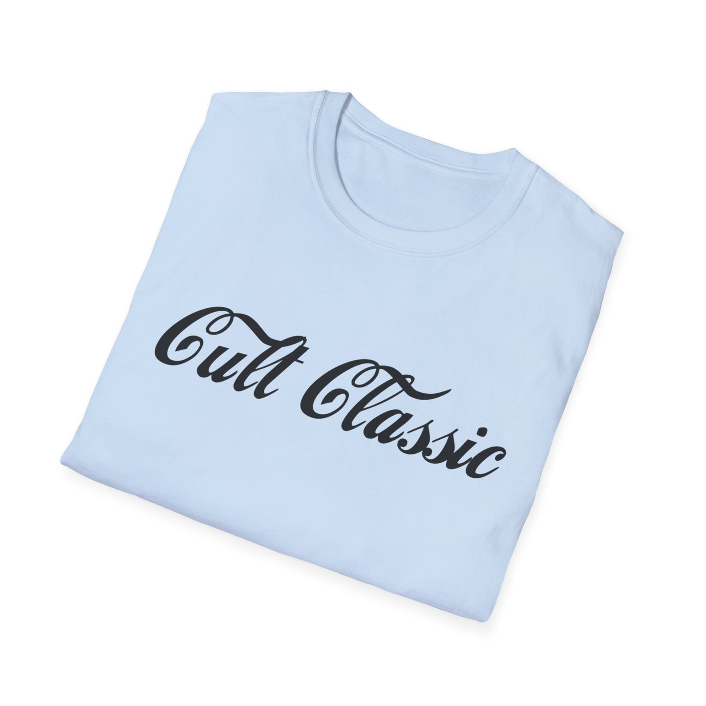 cult classic in cola font tshirt
