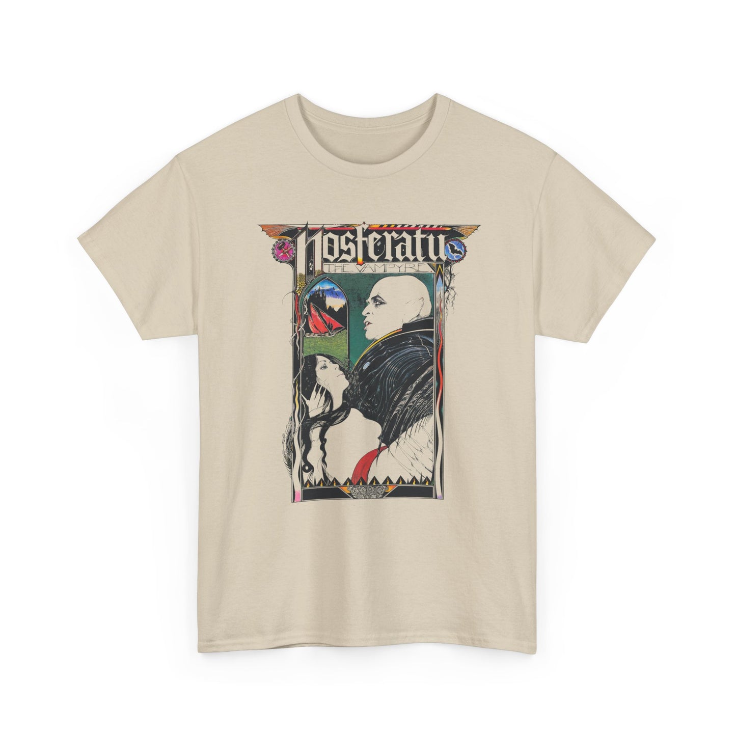 nosferatu 1979 movie poster reproduction tshirt