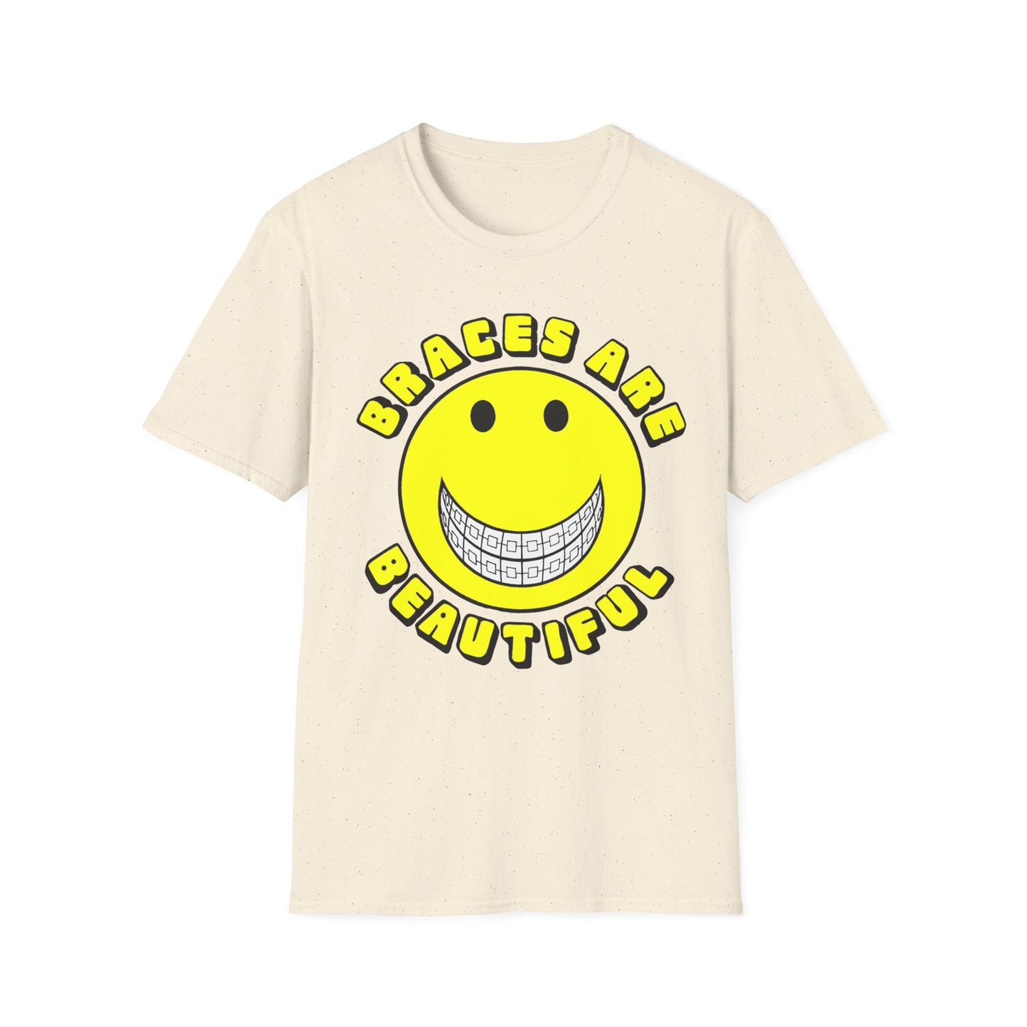 braces are beautiful 1970s tshirt graphic tshirt