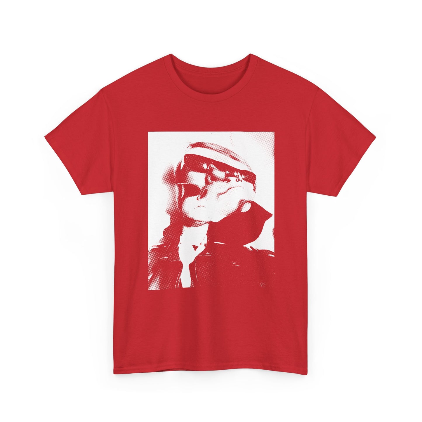 1965 weegee distortion photo of andy warhol reproduction edit dark tshirt
