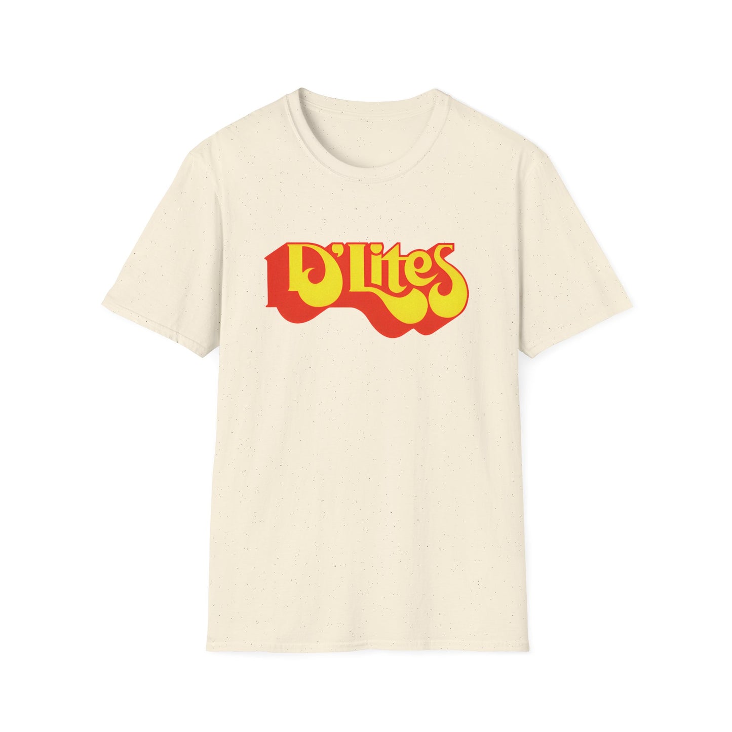 vintage defunct d lites healthy fast food logo tshirt