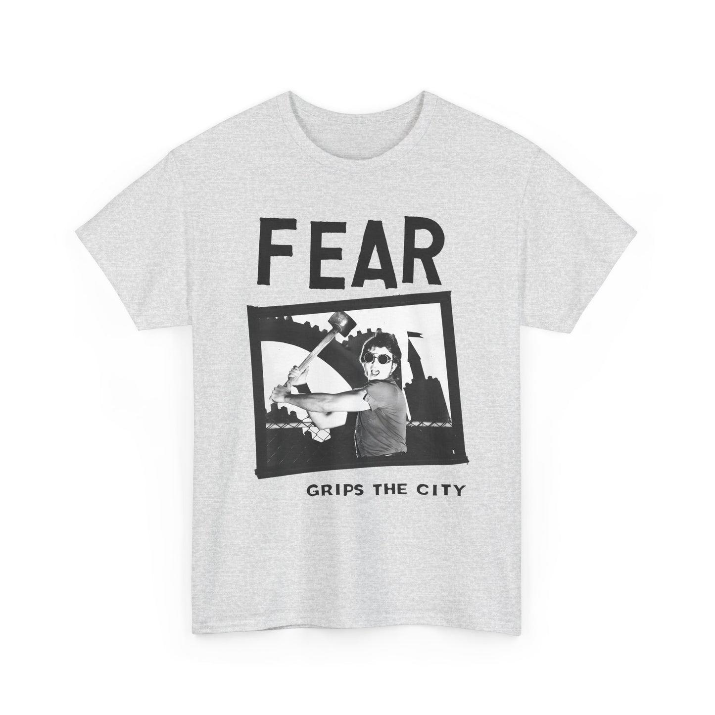 fear grips the city lee ving band tshirt