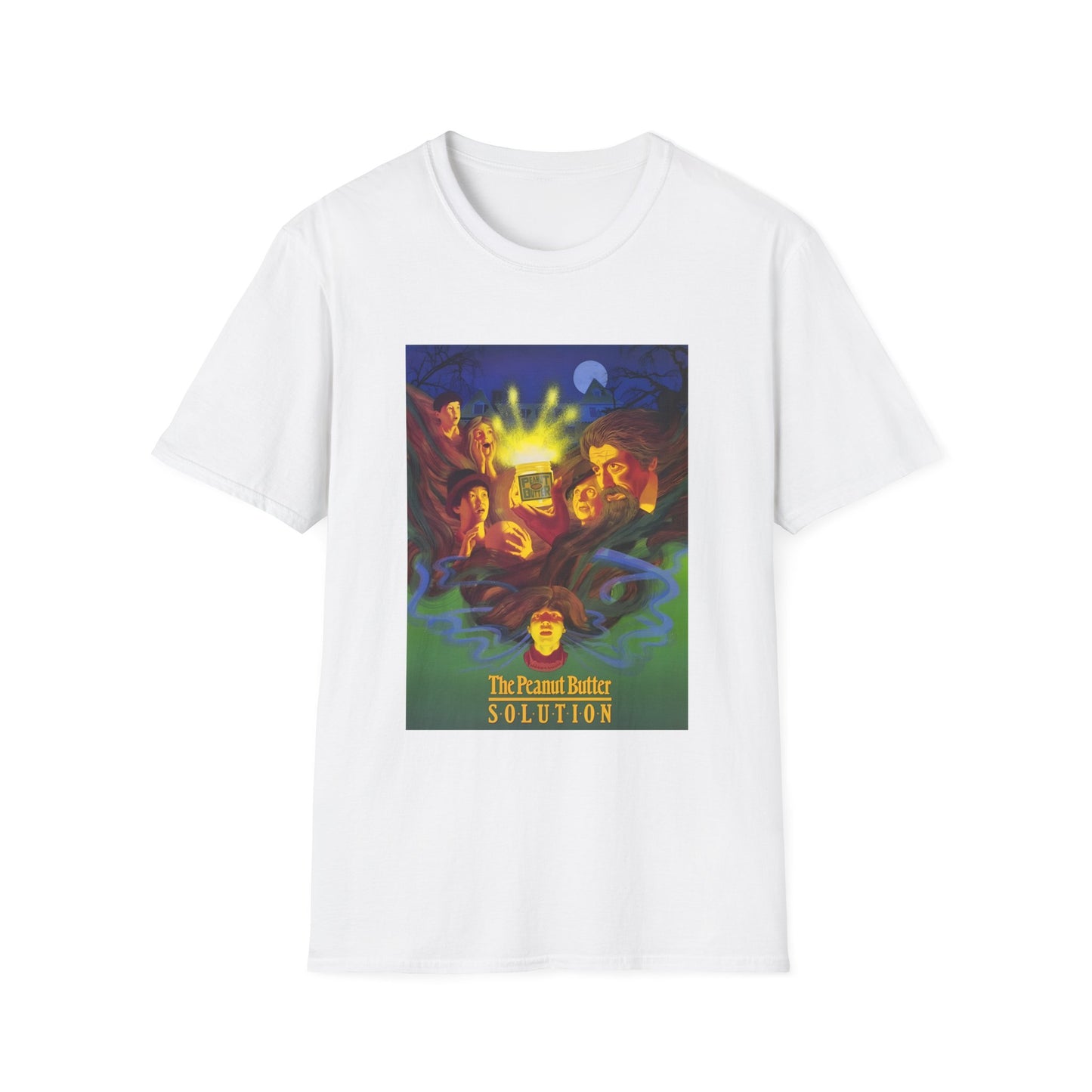 1985 cancon the peanut butter solution movie poster tshirt