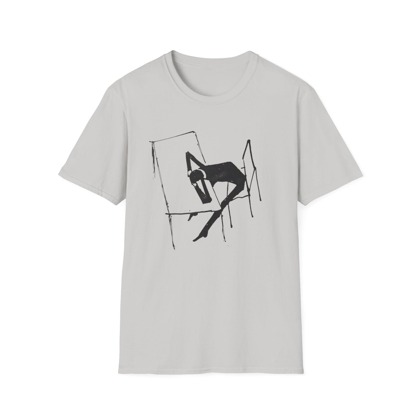 early 1900s sketch india ink on paper by franz kafka on a tshirt