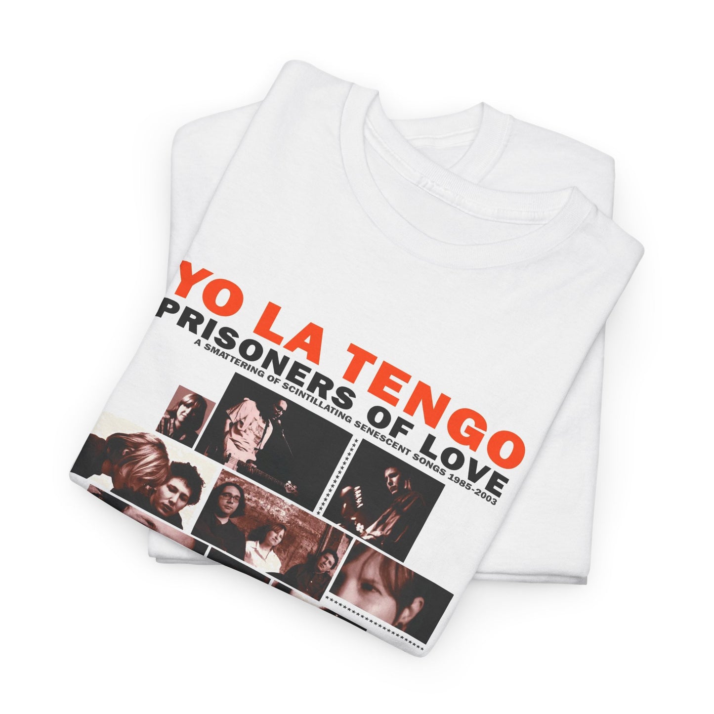 yo la tengo prisoners of love album tshirt