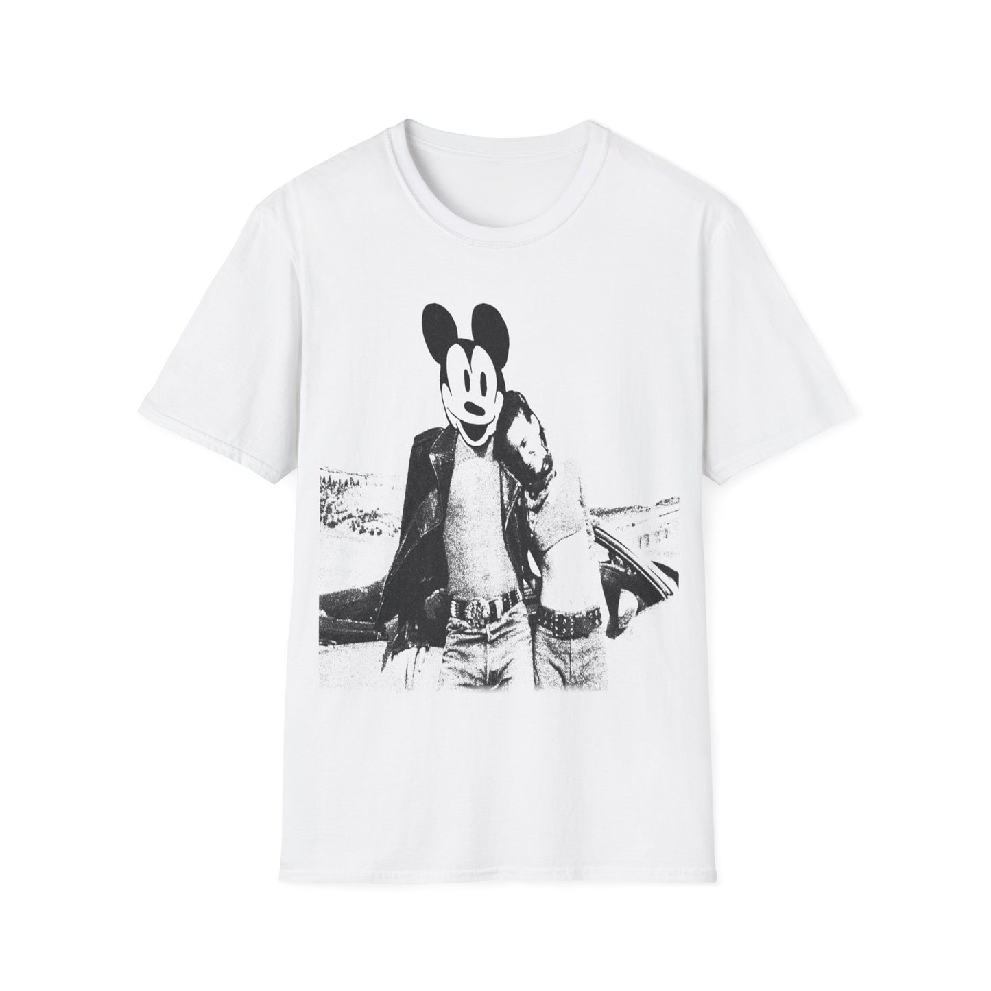 steamboat mickey and mallory knox natural born killers parody weird tshirt