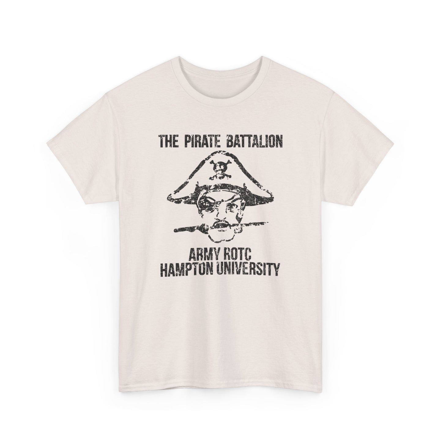 the pirate battalion army rotc hampton university as worn by elliot smith distressed graphic tshirt