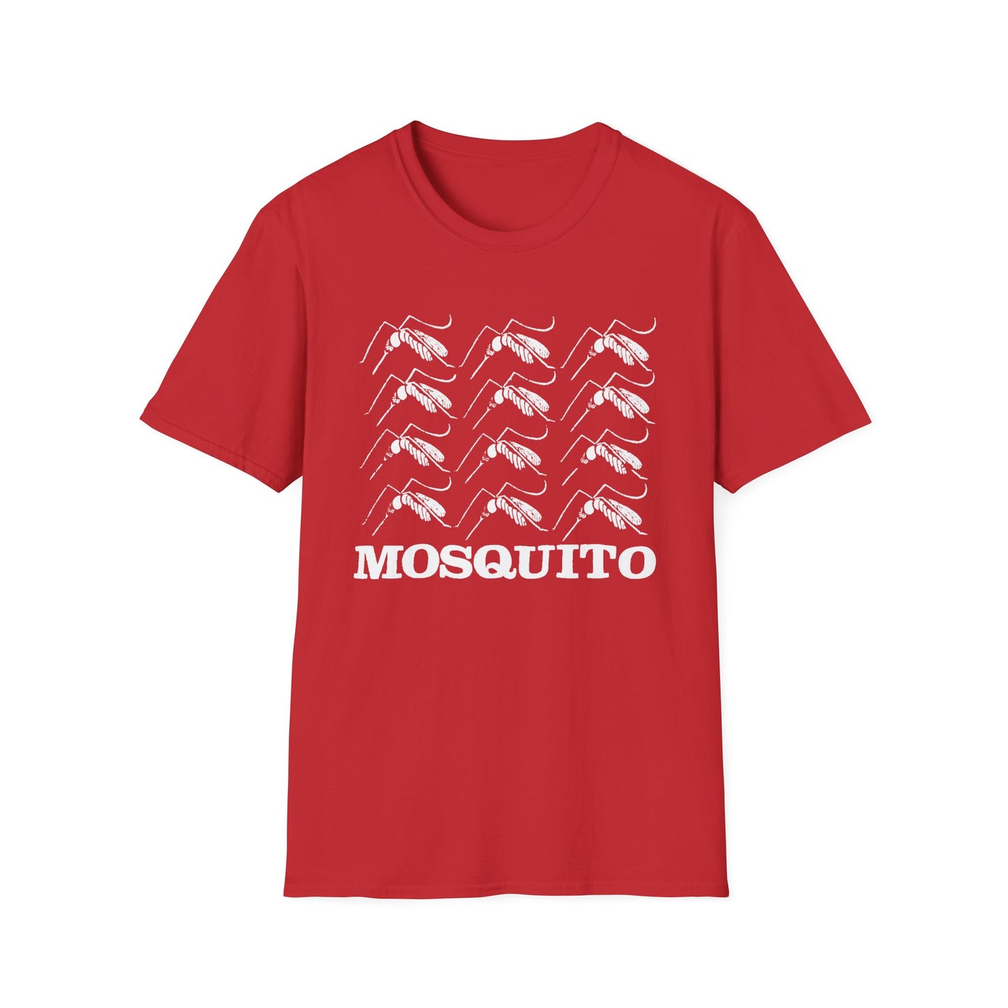 mosquito reproduction white design tshirt