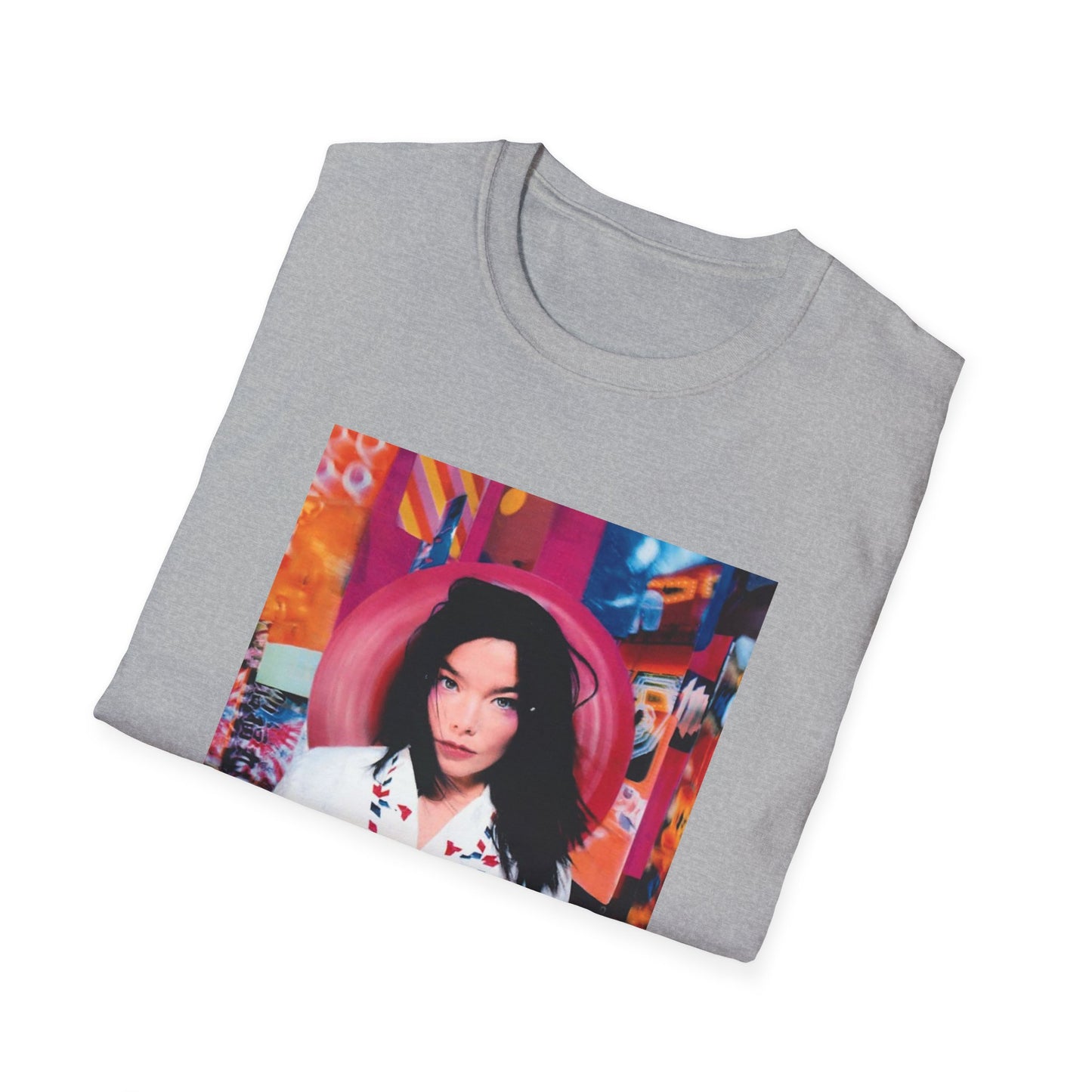 bjork 1995 post album tshirt