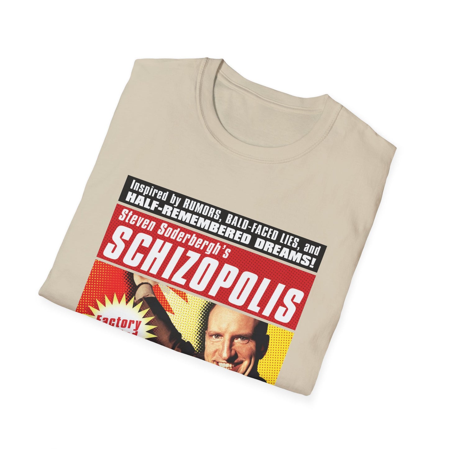 1996 steven soderbergh's schizopolis movie poster tshirt