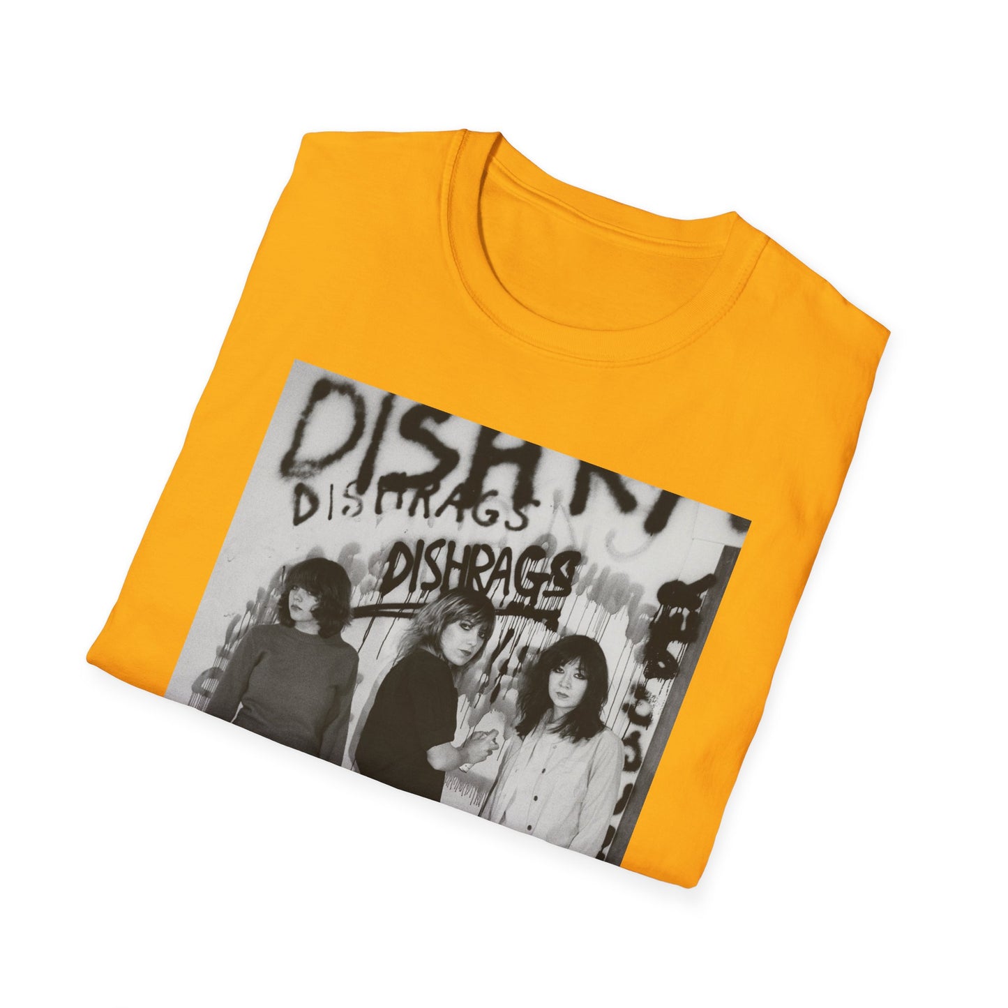 canadian punk band the dishrags photo tshirt