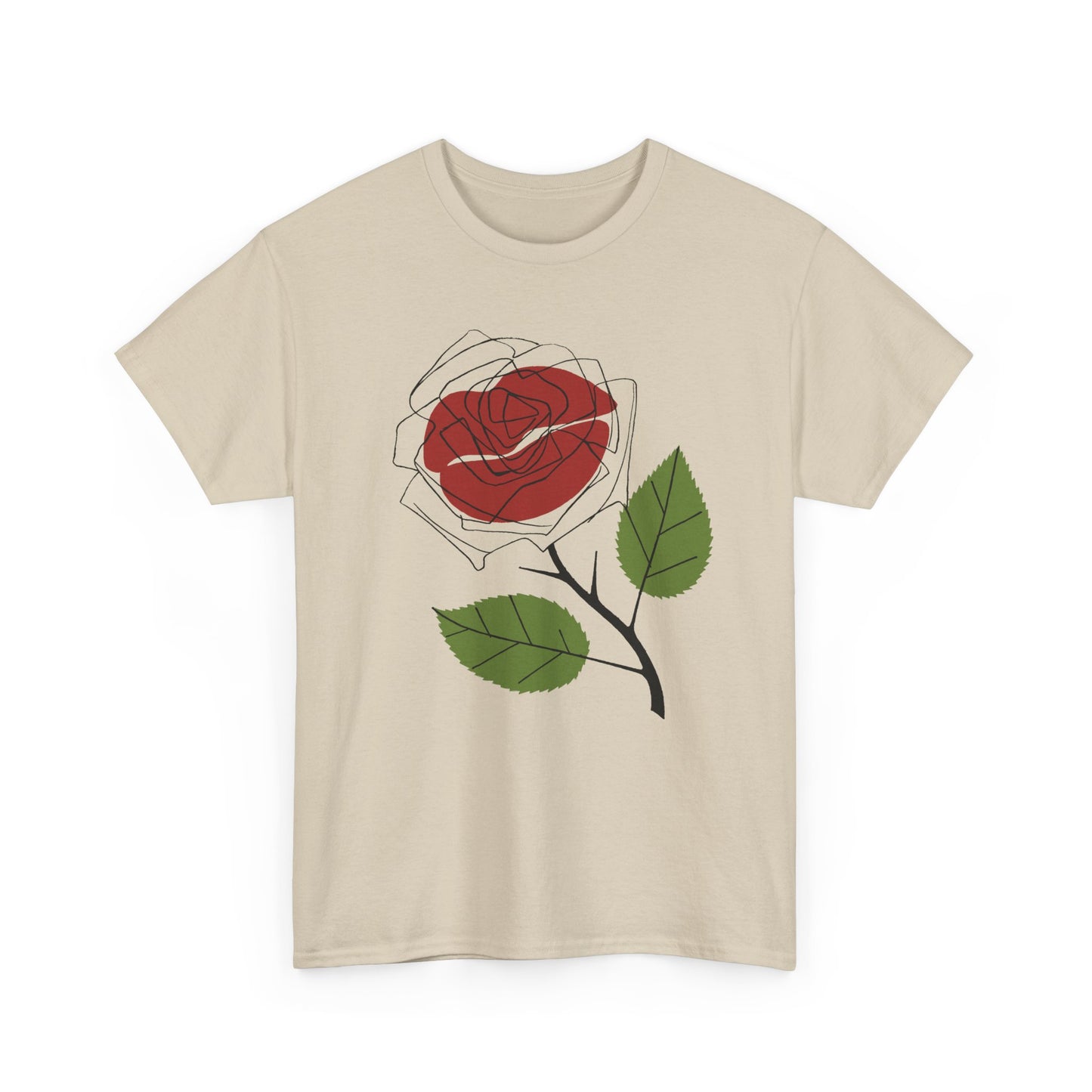 mid century manolo prieto rose lips book cover tshirt