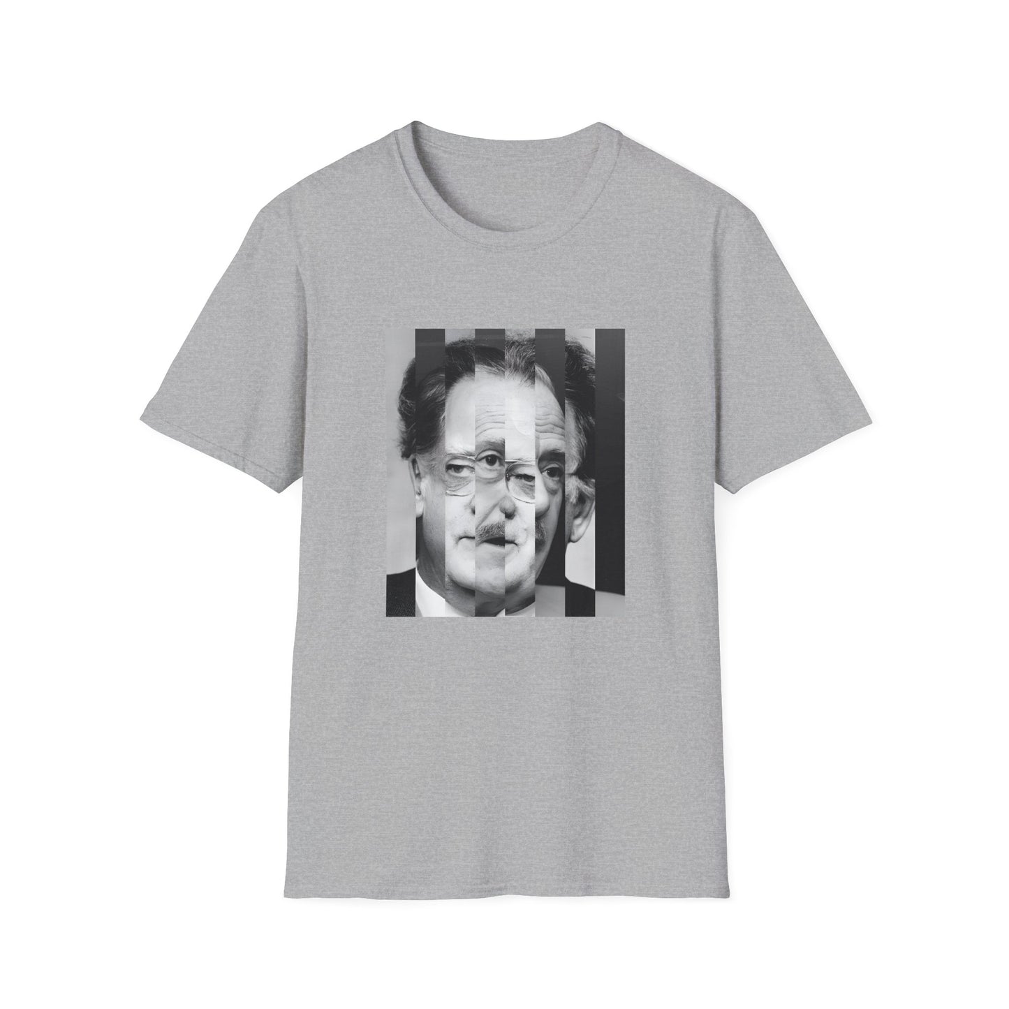 marshall mcluhan's face tshirt