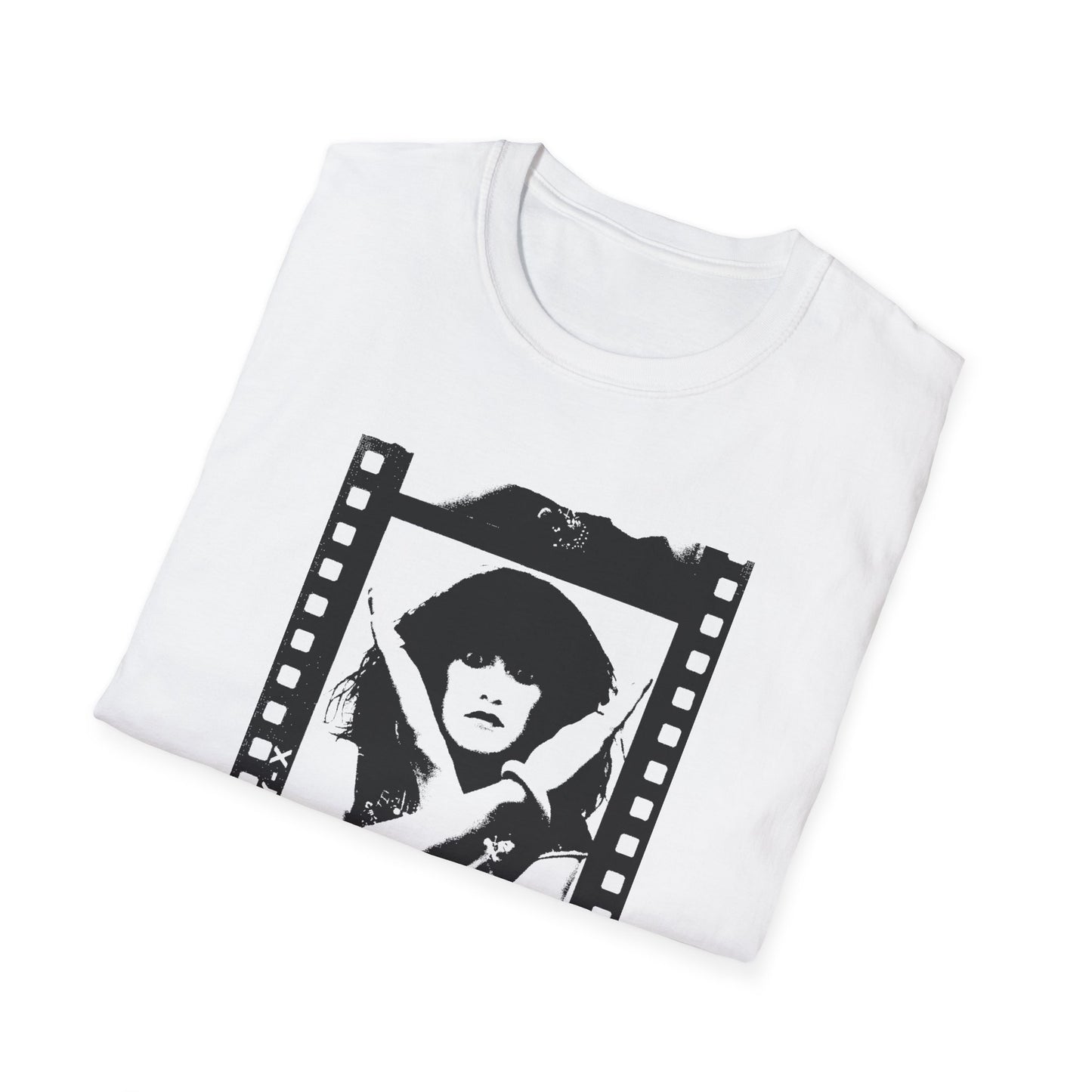 exene cervenka of x film negative photo tshirt