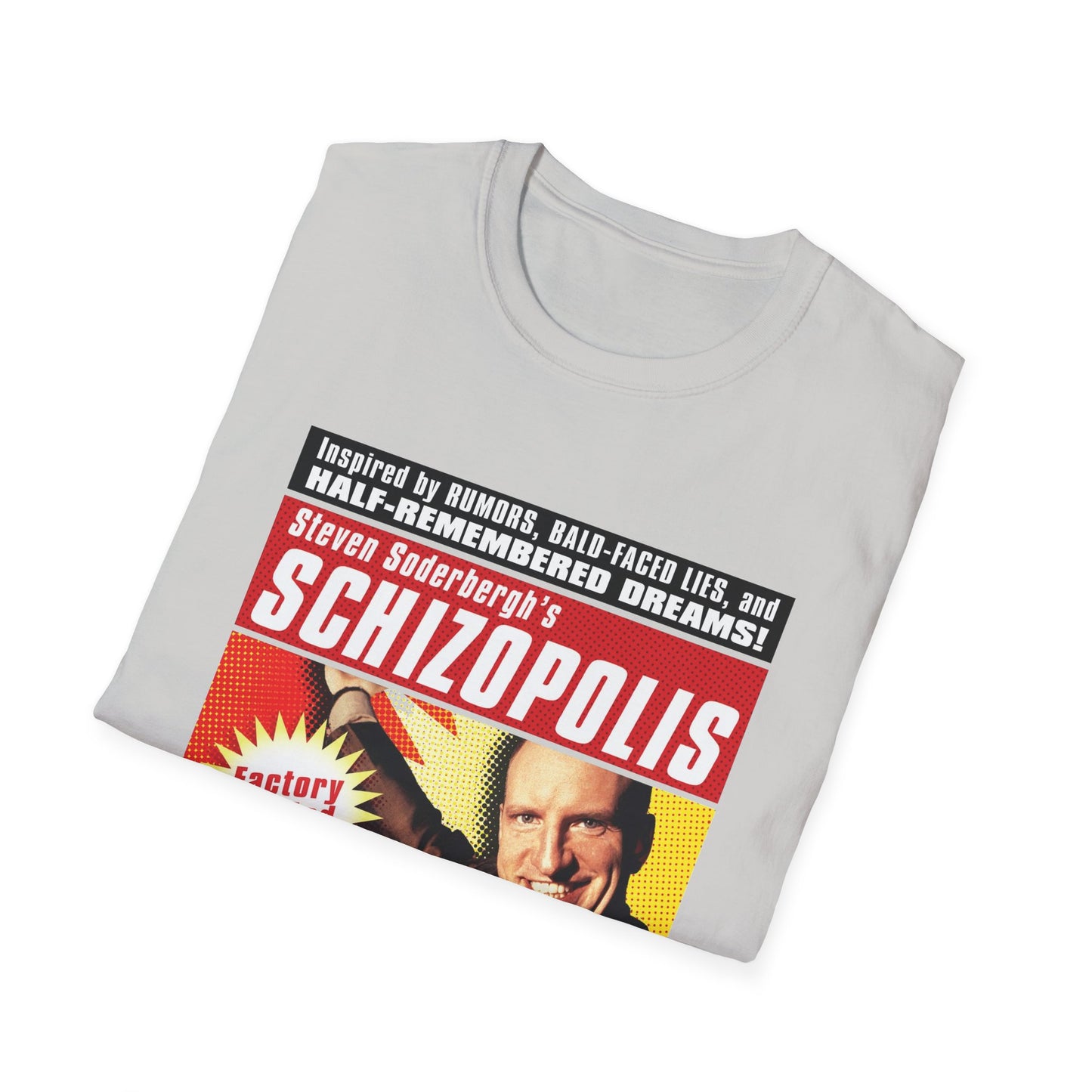 1996 steven soderbergh's schizopolis movie poster tshirt